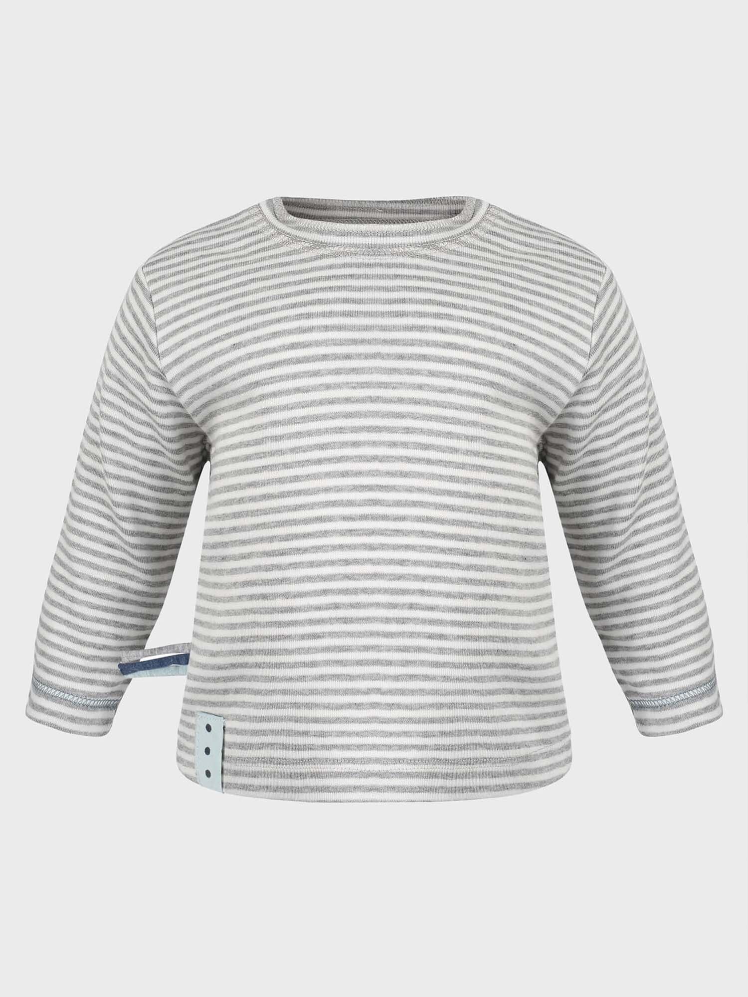 Langarmshirt Baby Langarm-Shirt aus Bio-Baumwolle, gestreift