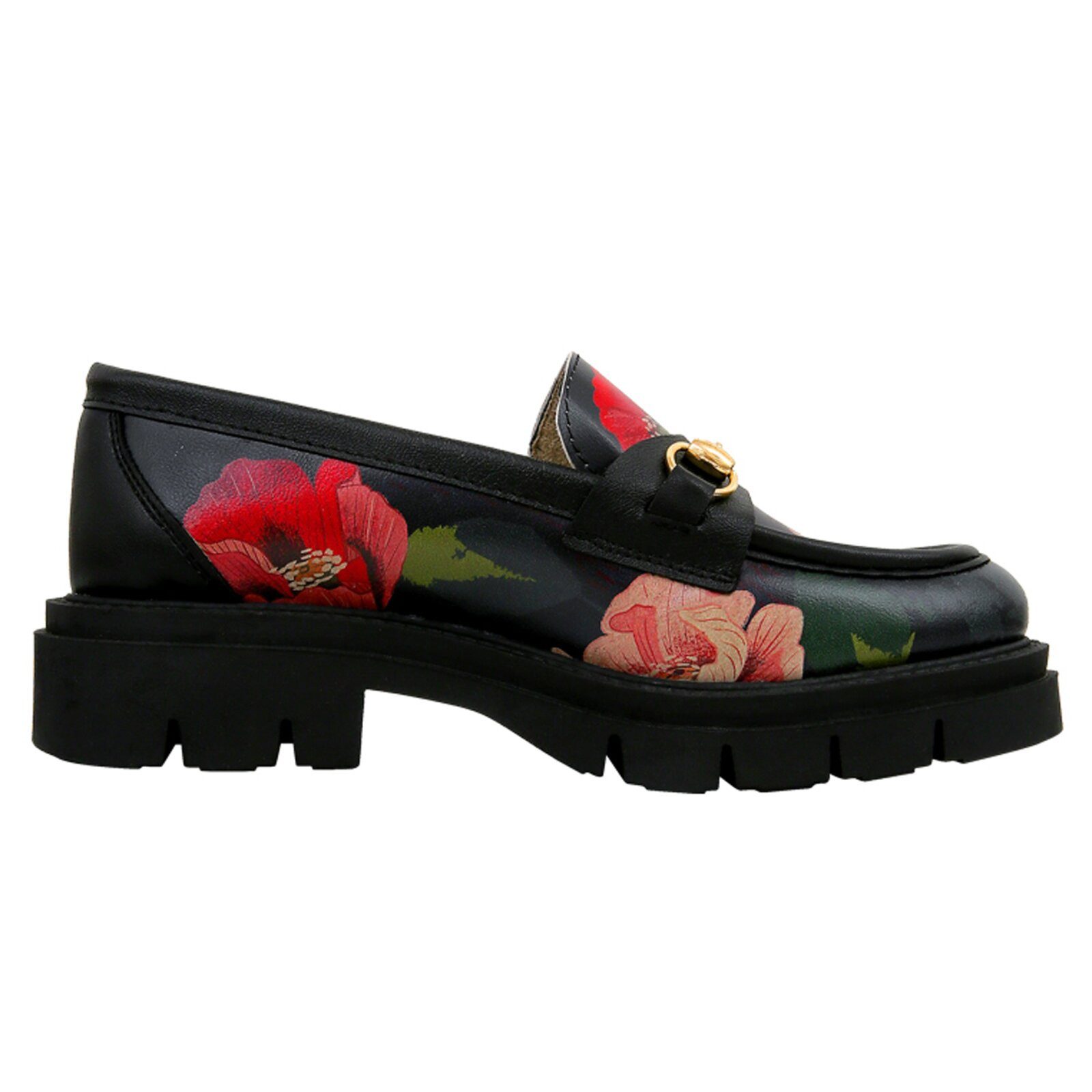 DOGO Cindy Loafer Poppy Damen Halbschuhe Loafer Handgefertigt
