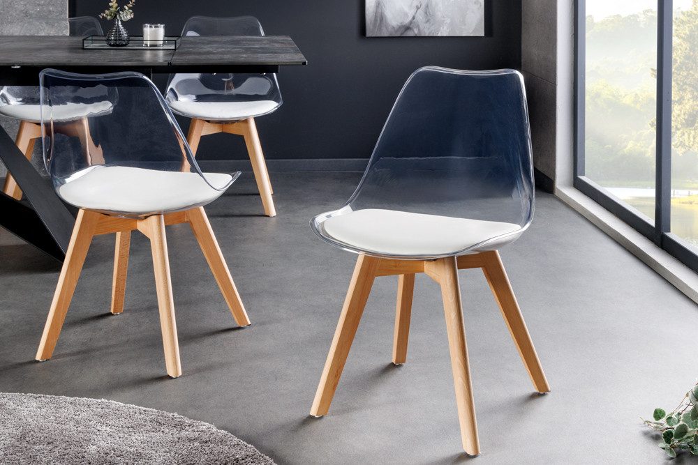 riess-ambiente Esszimmerstuhl SCANDINAVIA MEISTERSTÜCK transparent / günstig online kaufen