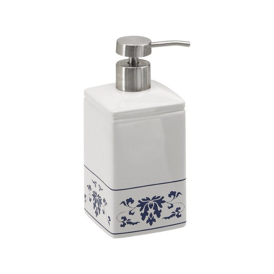 Gedy Seifenspender CIXI stehende Seifenspender, Porzellan, Blau/Weiß, Gedy-CX8189