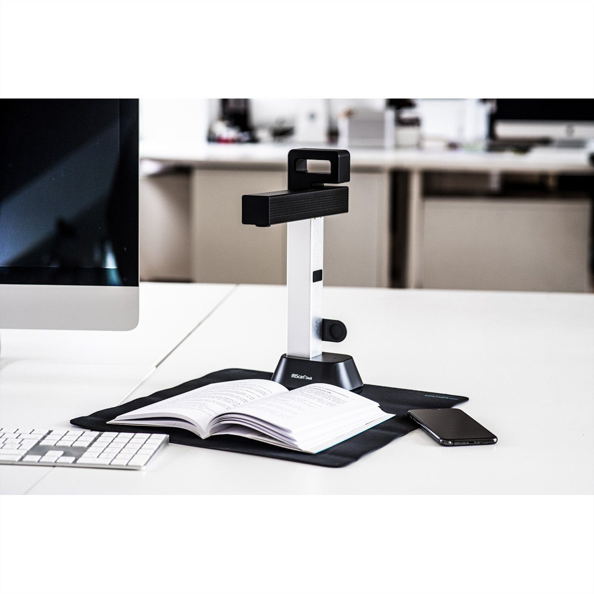 Iris by Canon IRISCan Desk 6 A4 Dokumentenscanner Scanner, (Mobiler Desktop-Kamerascanner, 462005)