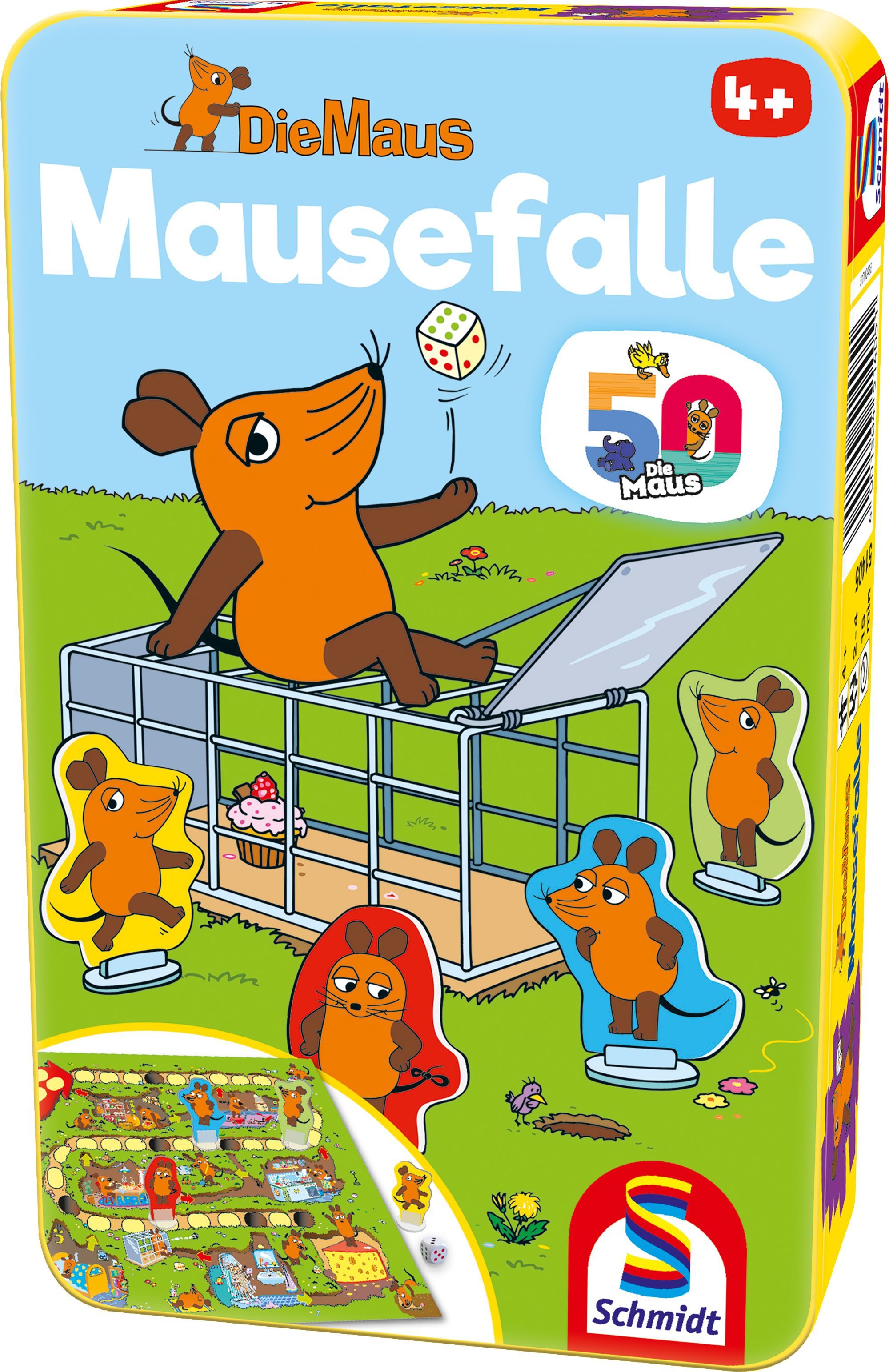 Schmidt Spiele Spiel Mausefalle - Metalldose