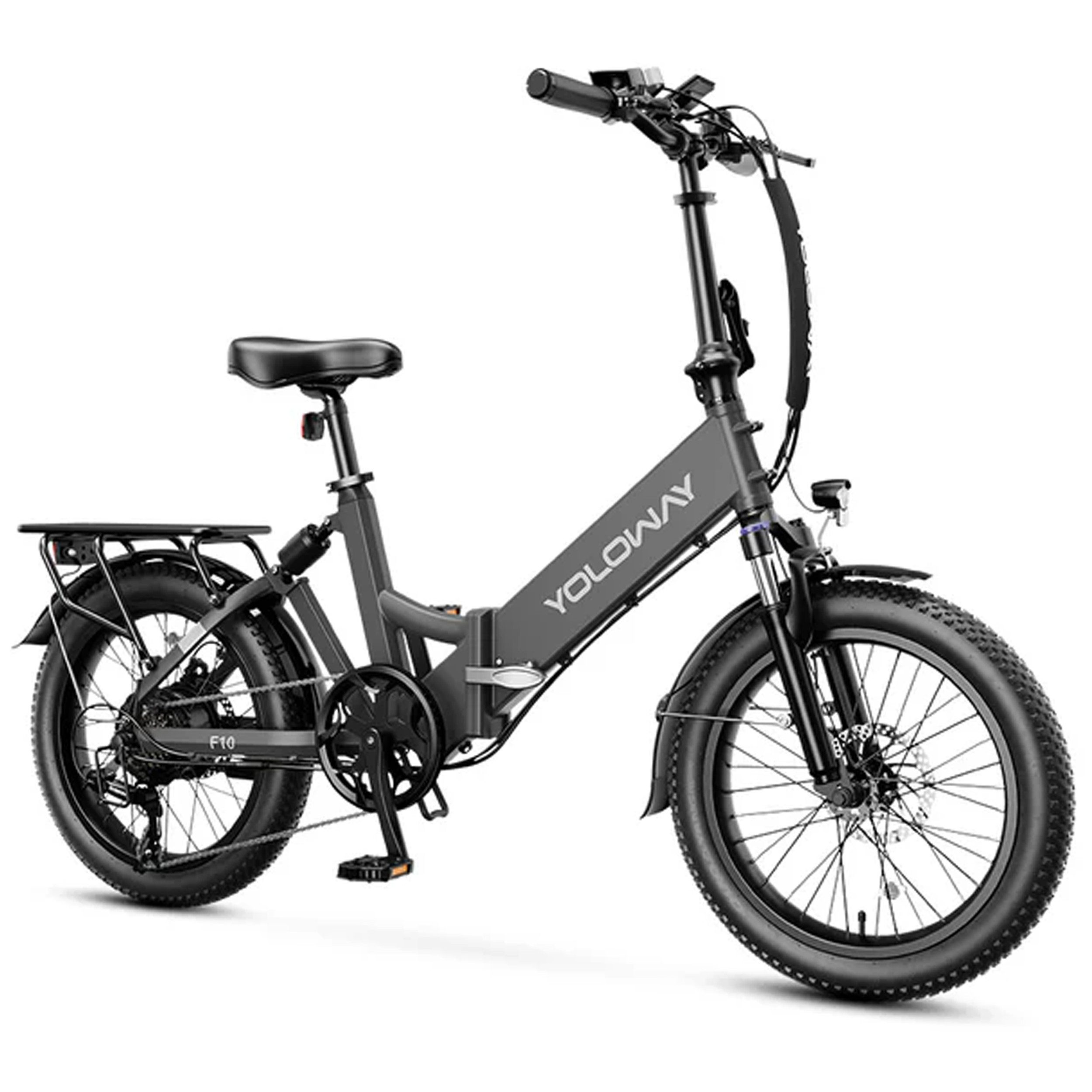 E-Bike Cityrad F10 3*20’’ Breitreifen, klappbarer E-Bike 36V 12,5Ah Akku, Fatbike