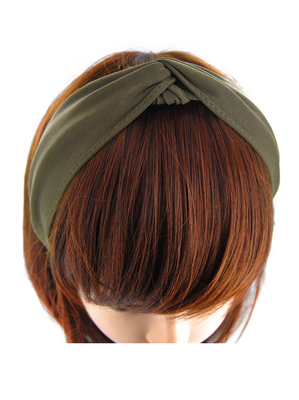 axy Haarreif Breiter Haarreif mit raffinierten Knoten, Vintage Klassik-Look Damen Haareifen Haarband