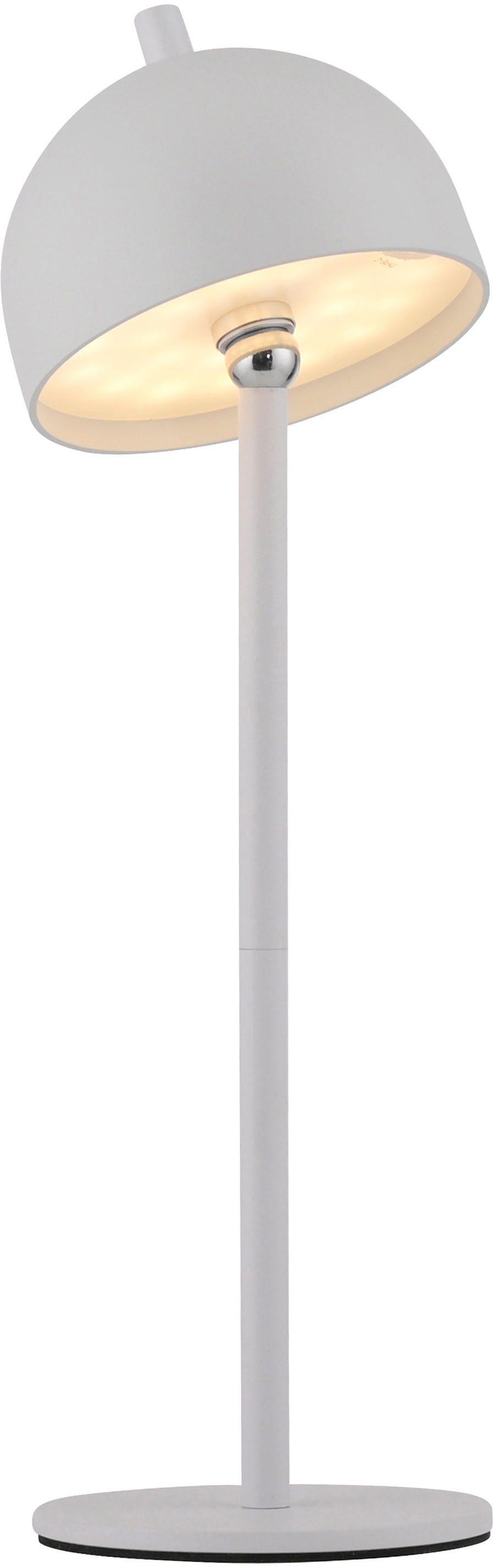 SCHÖNER WOHNEN-Kollektion LED Tischleuchte BELLIS, USB-Ladefunktion, LED fest integriert, Warmweiß, SCHÖNER WOHNEN Kollektion, Touchdimmer, Memoryfunktion, IP54 – Bild 4 von 5