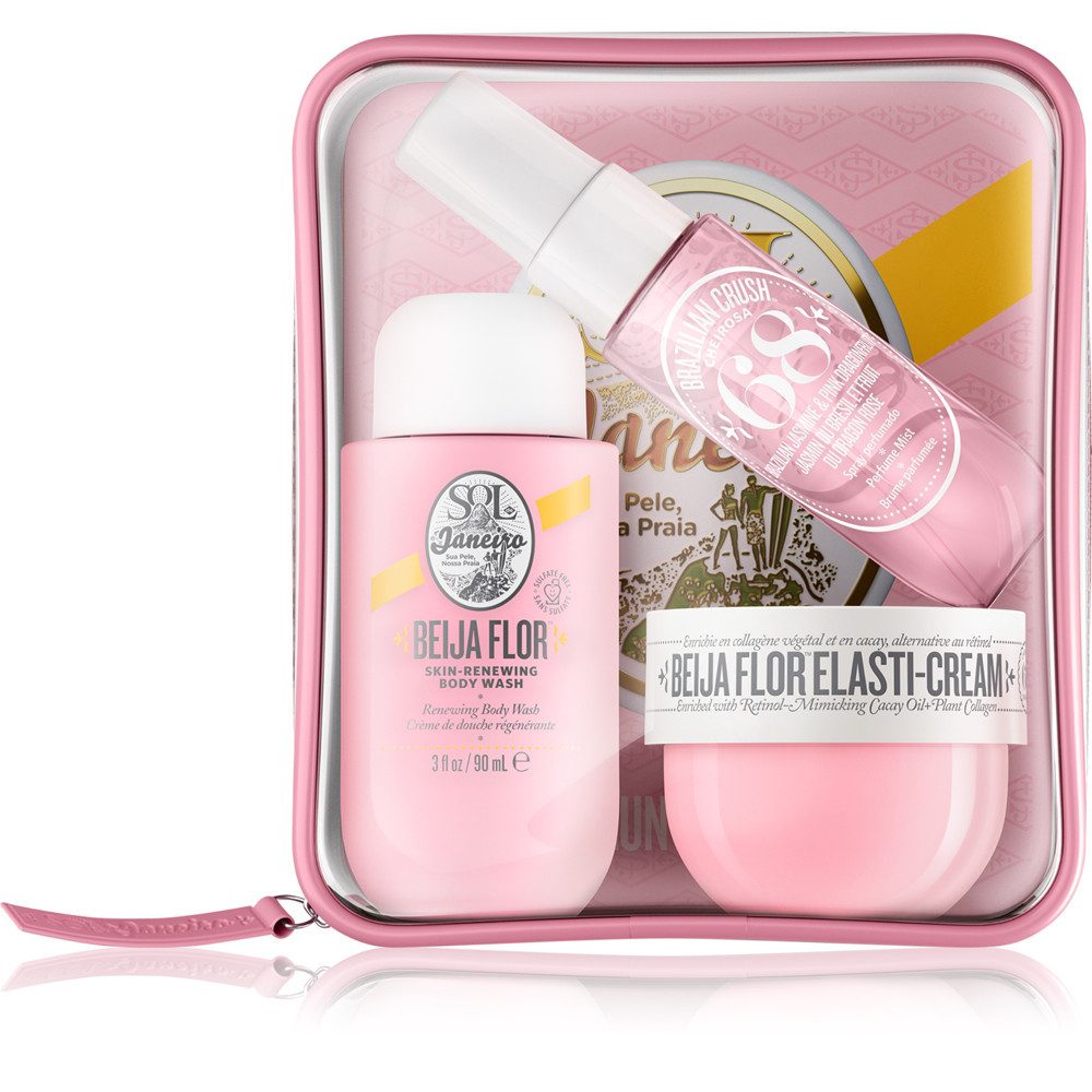 Sol de Janeiro Pflege-Geschenkset Sol de Janeiro Beija Flor Jet Set Körperpflegeset, 3-tlg., Körpercreme, Duschcreme & Duftspray mit Cheirosa ’68