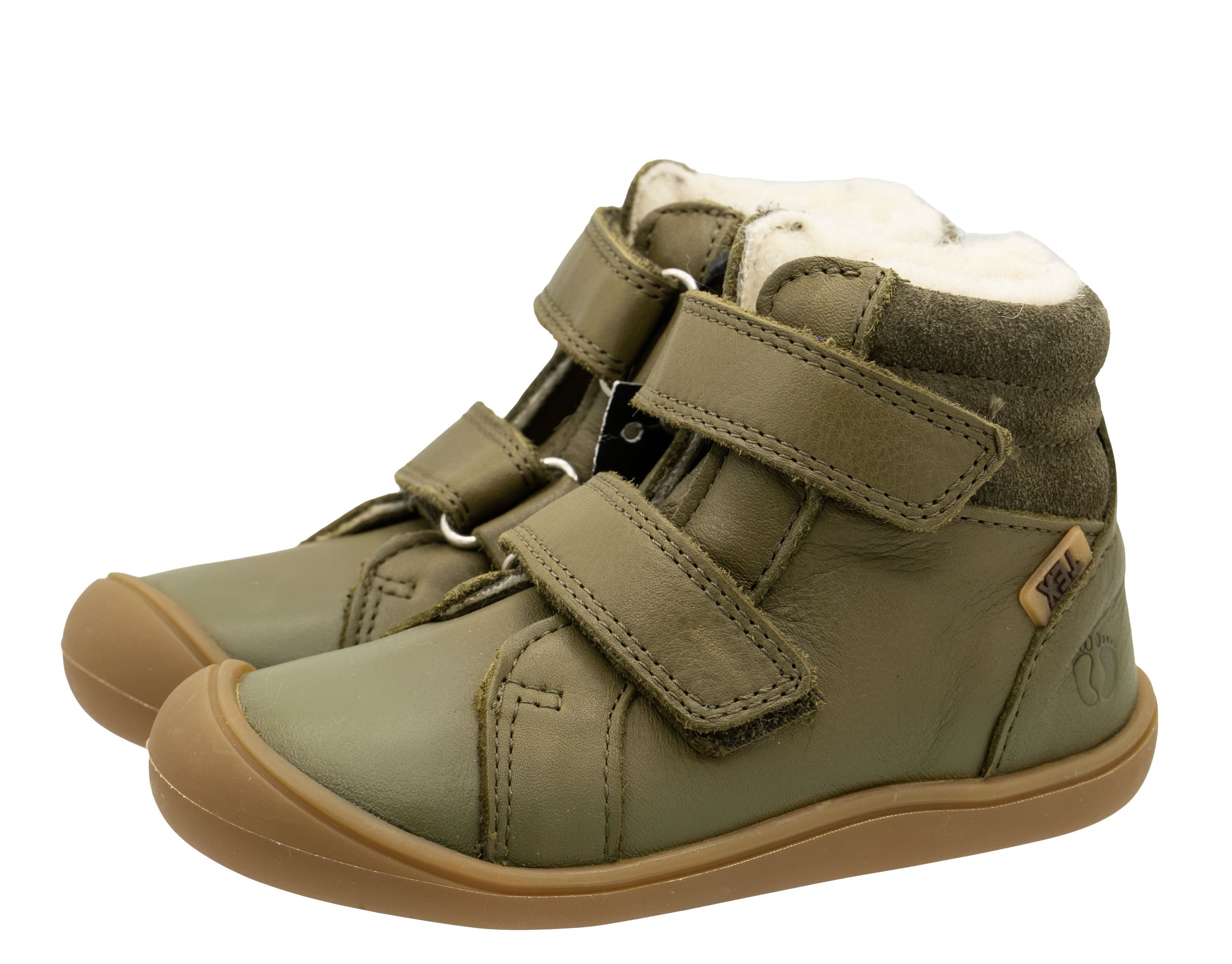 Telyoh Telyoh Stiefel Barfußschuhe Tex wasserdicht Wolle YX1116 Schnürstiefelette