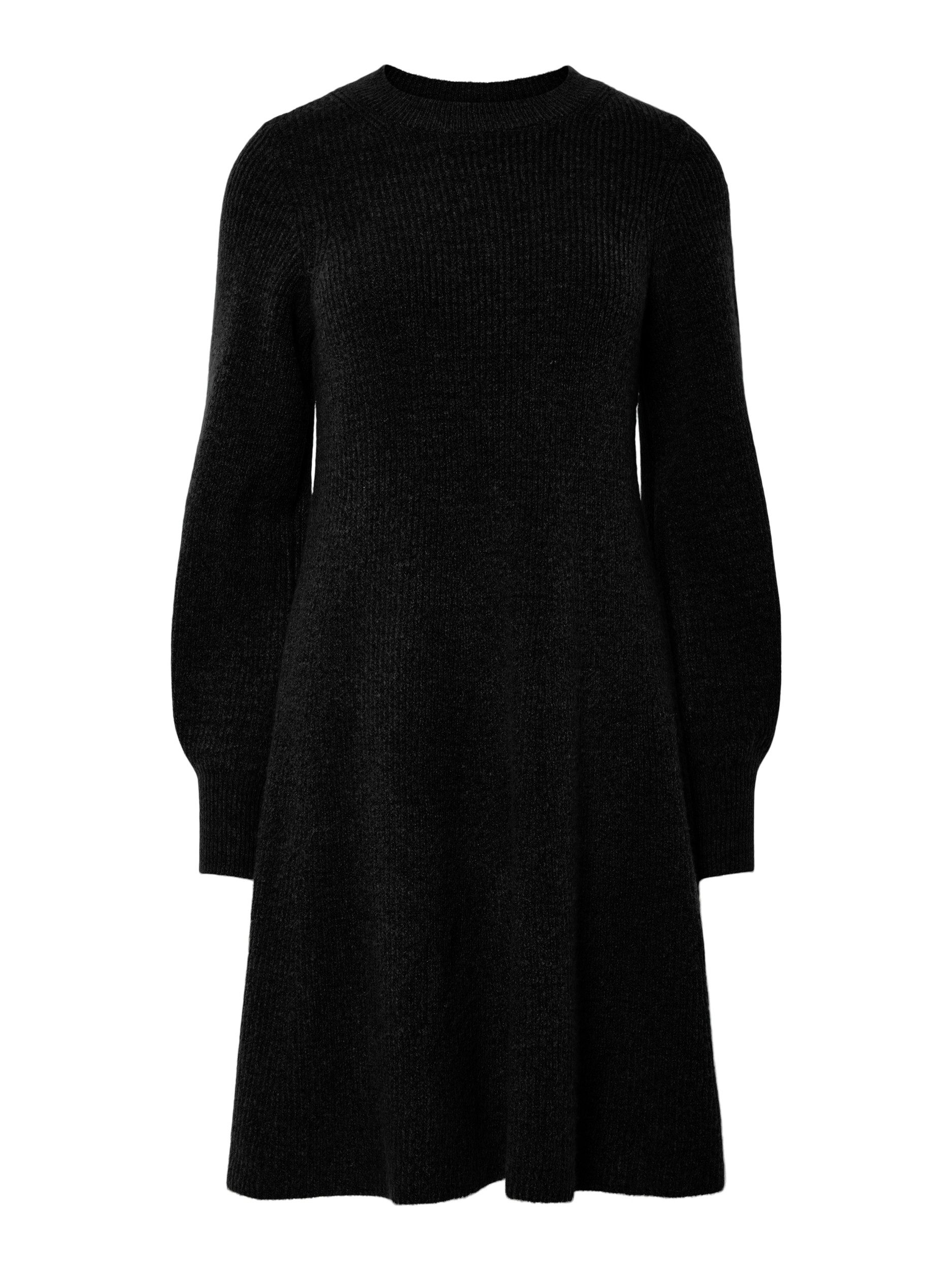pieces Midikleid PCRYDIA LS O-NECK A-SHAPE KNIT DRES