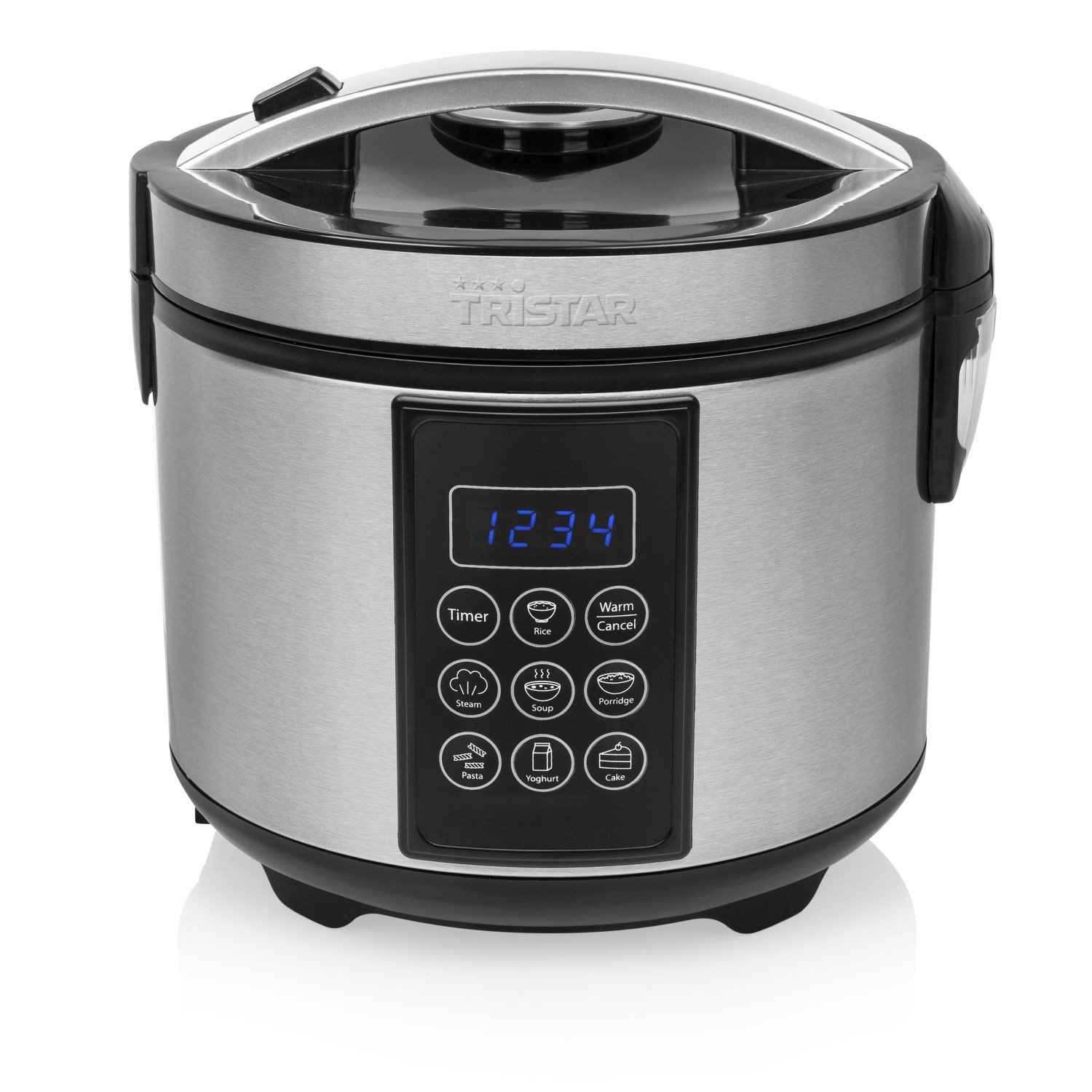 Tristar Tristar RK-6132 Digital-Reiskocher/Multicooker – 1,5 l – Warmhalten, 500 W, 1.5 l Kapazität - Warmhaltefunktion bis 24 h