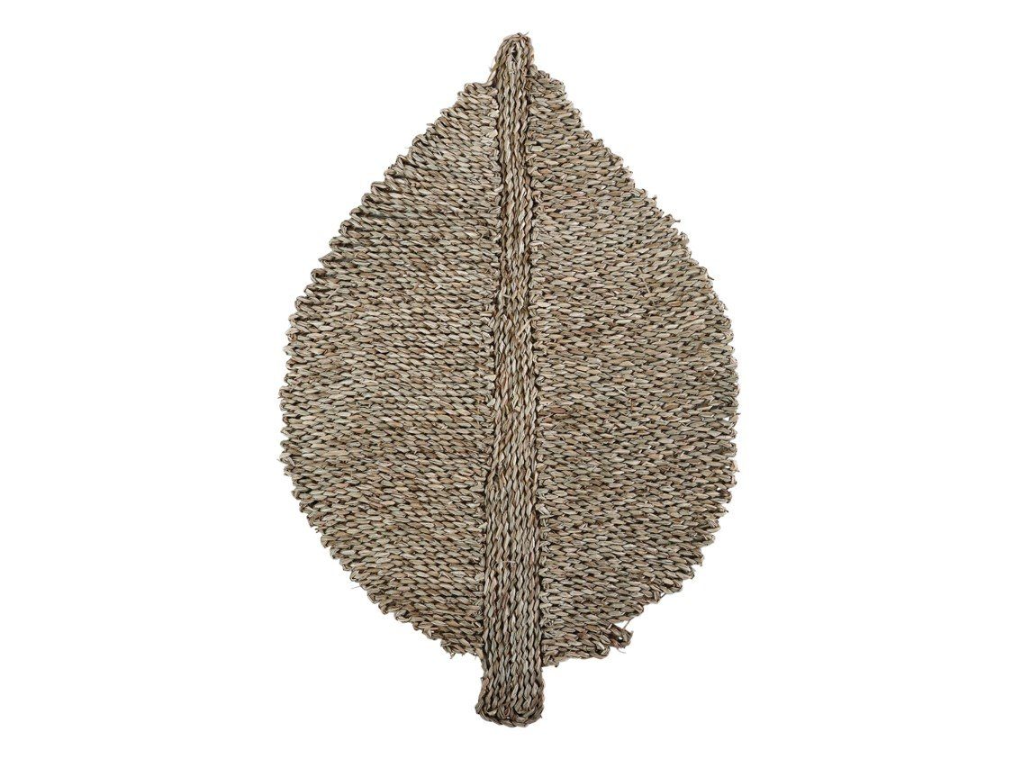 Teppich Chic Antique Matte Blatt aus Seegras 90 cm, Chic Antique