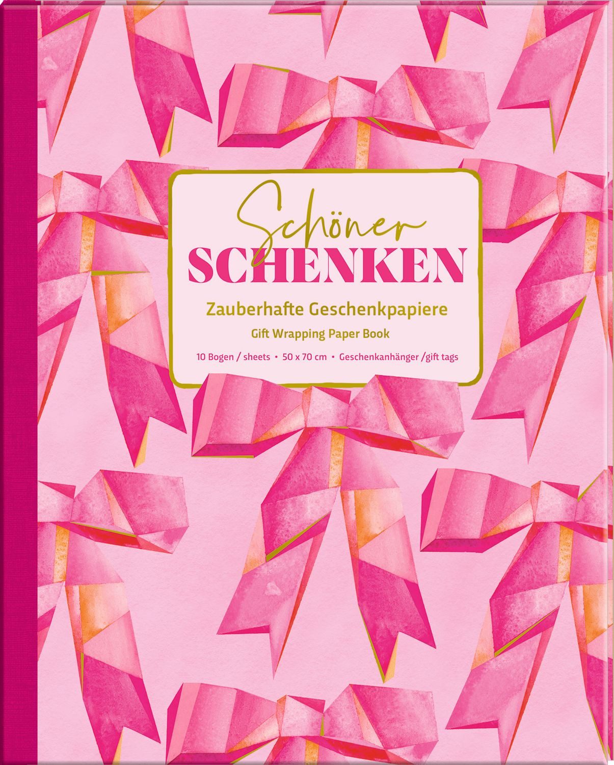 Coppenrath Notizbuch Geschenkpapier-Buch: Schöner schenken - All about pink