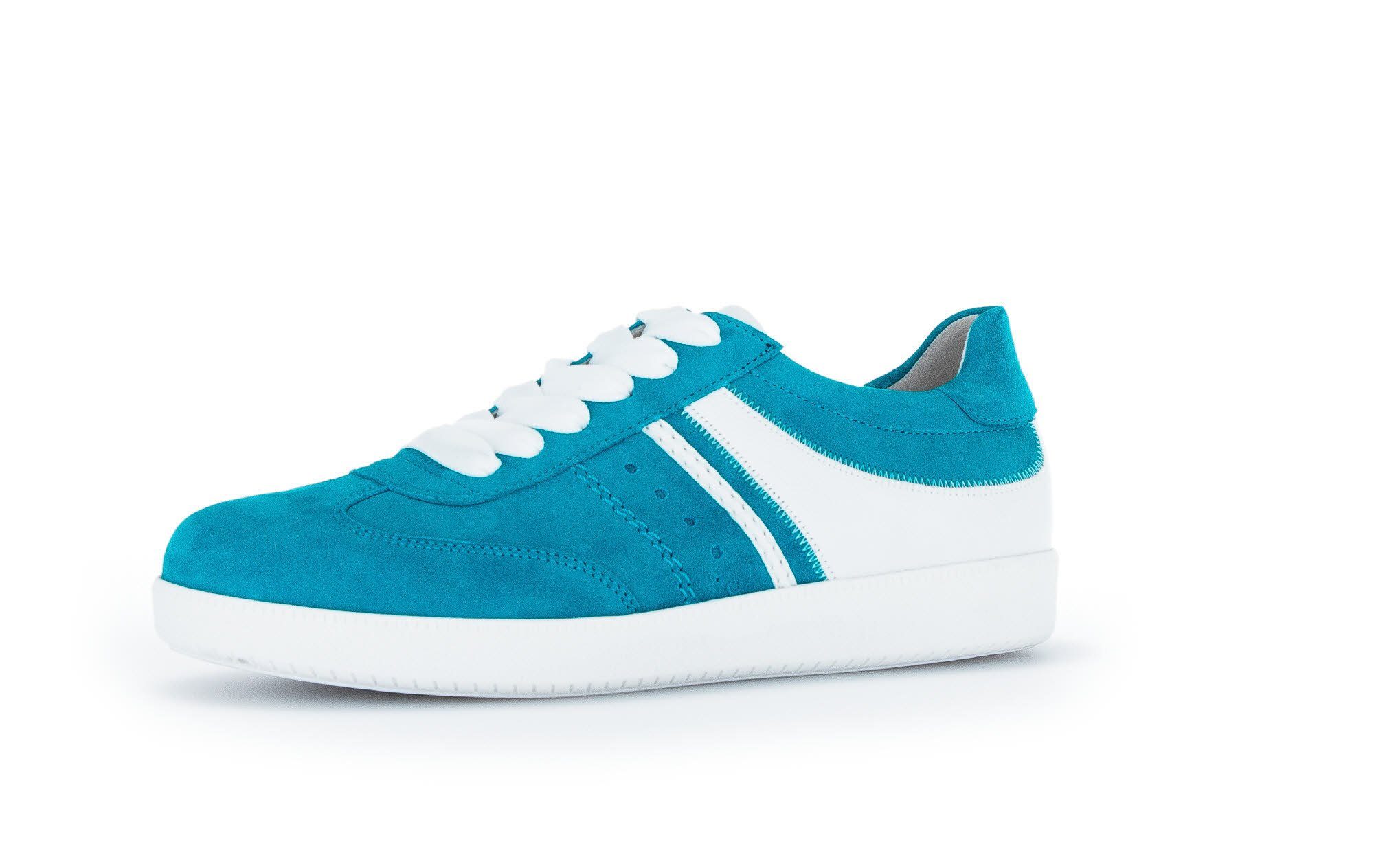 (caribic.weiss) Blau Gabor Sneaker 83.300.36