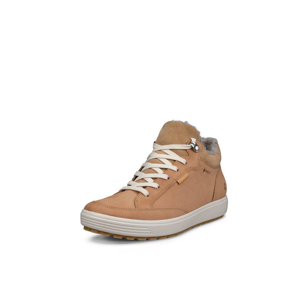 Ecco - 450493/01291 - ECCO SOFT 7 TRED W - GTX LACE - Braun Stiefel