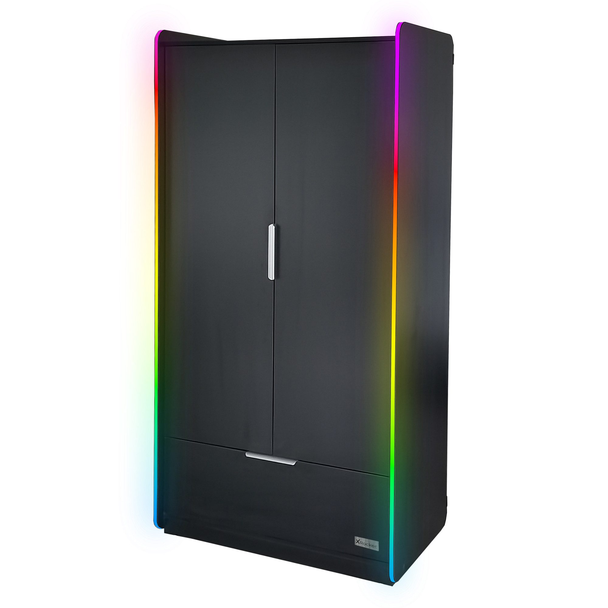 X Rocker Kleiderschrank Electra Gaming Kleiderschrank mit RGB-Beleuchtung & App-Steuerung