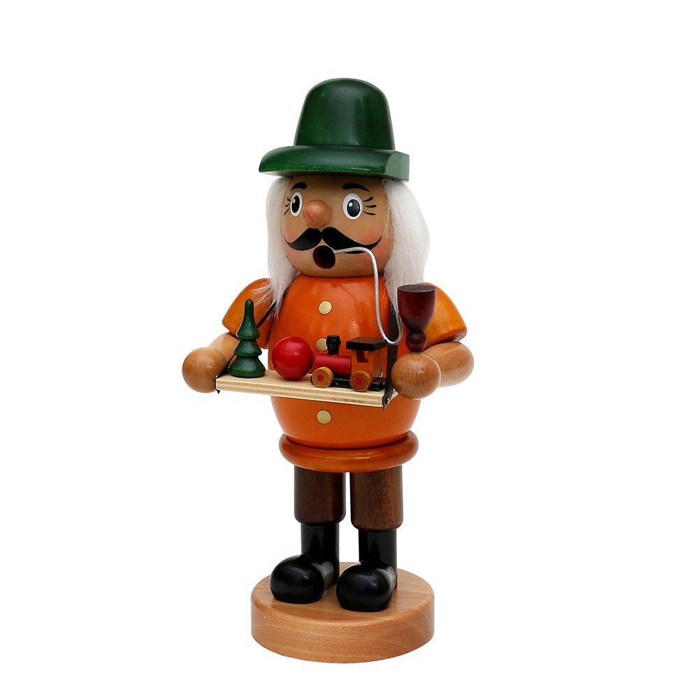 Räuchermännchen Räuchermann als Spielzeughändler, ca. 24 cm