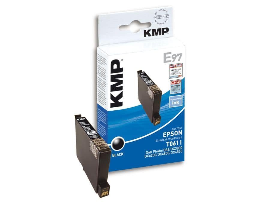 KMP KMP Tintenpatrone kompatibel zu EPSON, schwarz 250 Tintenpatrone
