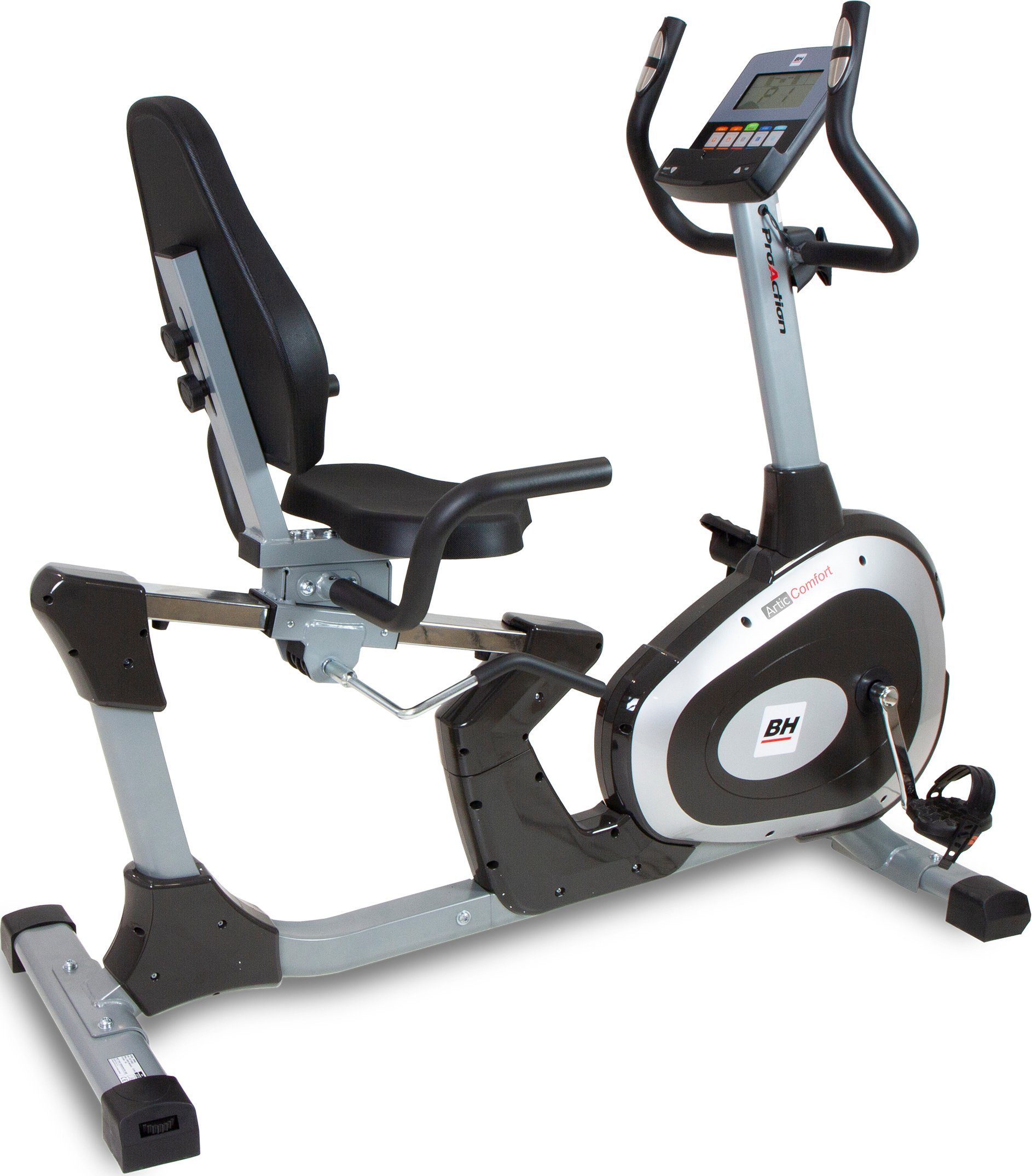 BH Fitness Liege-Heimtrainer Artic Comfort Program H854B (mit Tablet-Halterung)