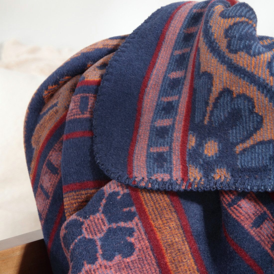 Wohndecke Persian Garden, orientalische Kuscheldecke in 150x200 cm, Biederlack, Made in Germany