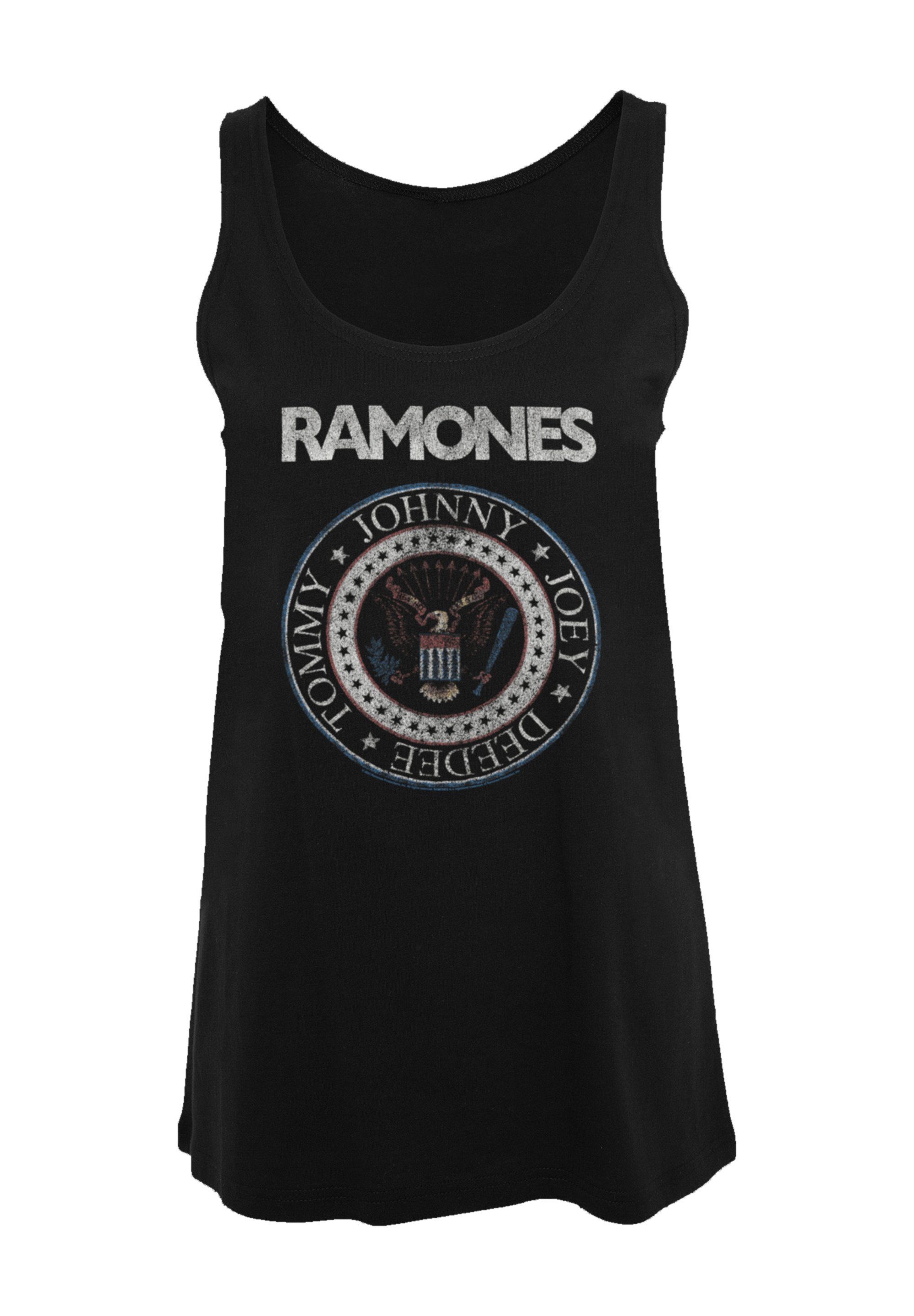 Seal Qualität, White Band Rock-Musik Musik T-Shirt Ramones Red Premium F4NT4STIC And Band, Rock