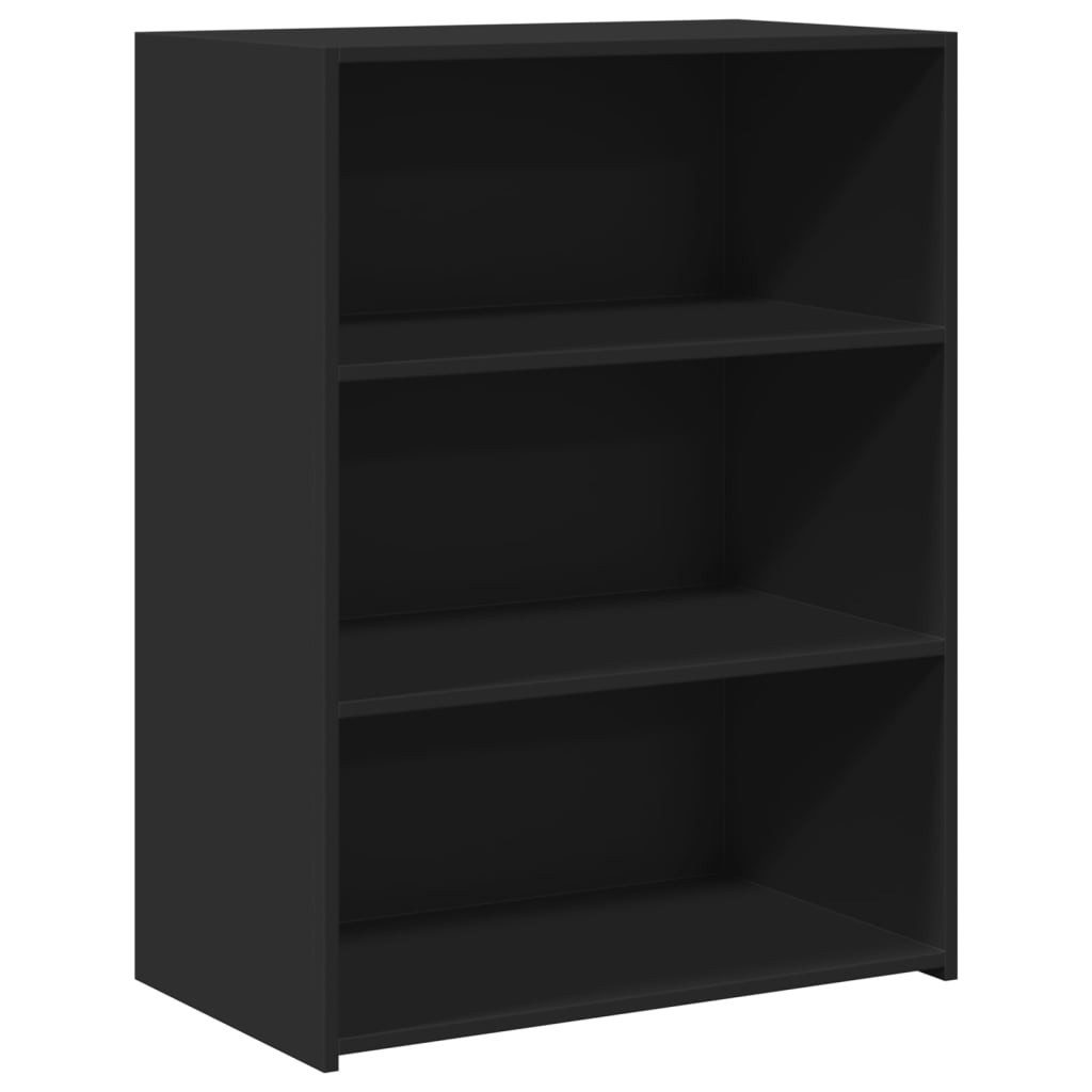 vidaXL Sideboard Sideboard Schwarz 70x41x93 cm Holzwerkstoff (1 St) günstig online kaufen