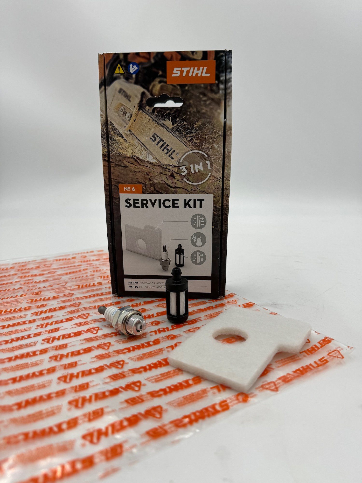 STIHL Ersatzfilter STIHL Service KIT 6 MS 170,180 11300074100 Filter, Zündkerze, Zubehör für MS 170,180