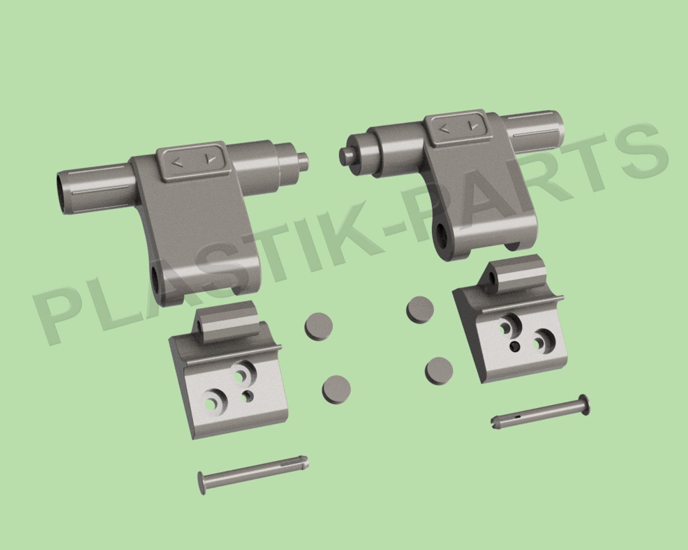 Plastik Parts Dachfenster Braas Klassik Light Griffhebel & Konsolen BK BL Dachfenster GRAU