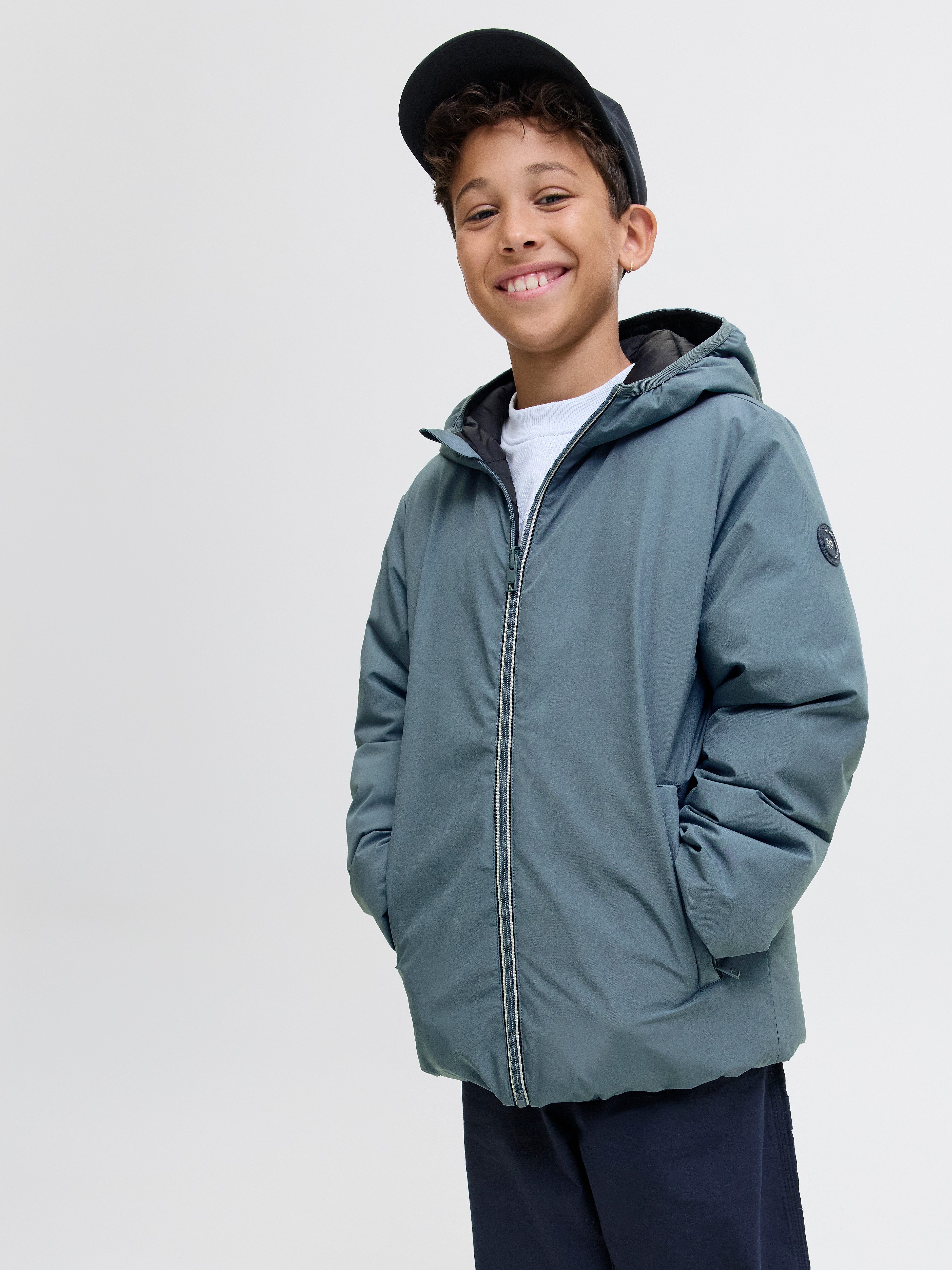 Jack & Jones Junior Outdoorjacke JJEBROOK REVERSIBLE JACKET SN JNR