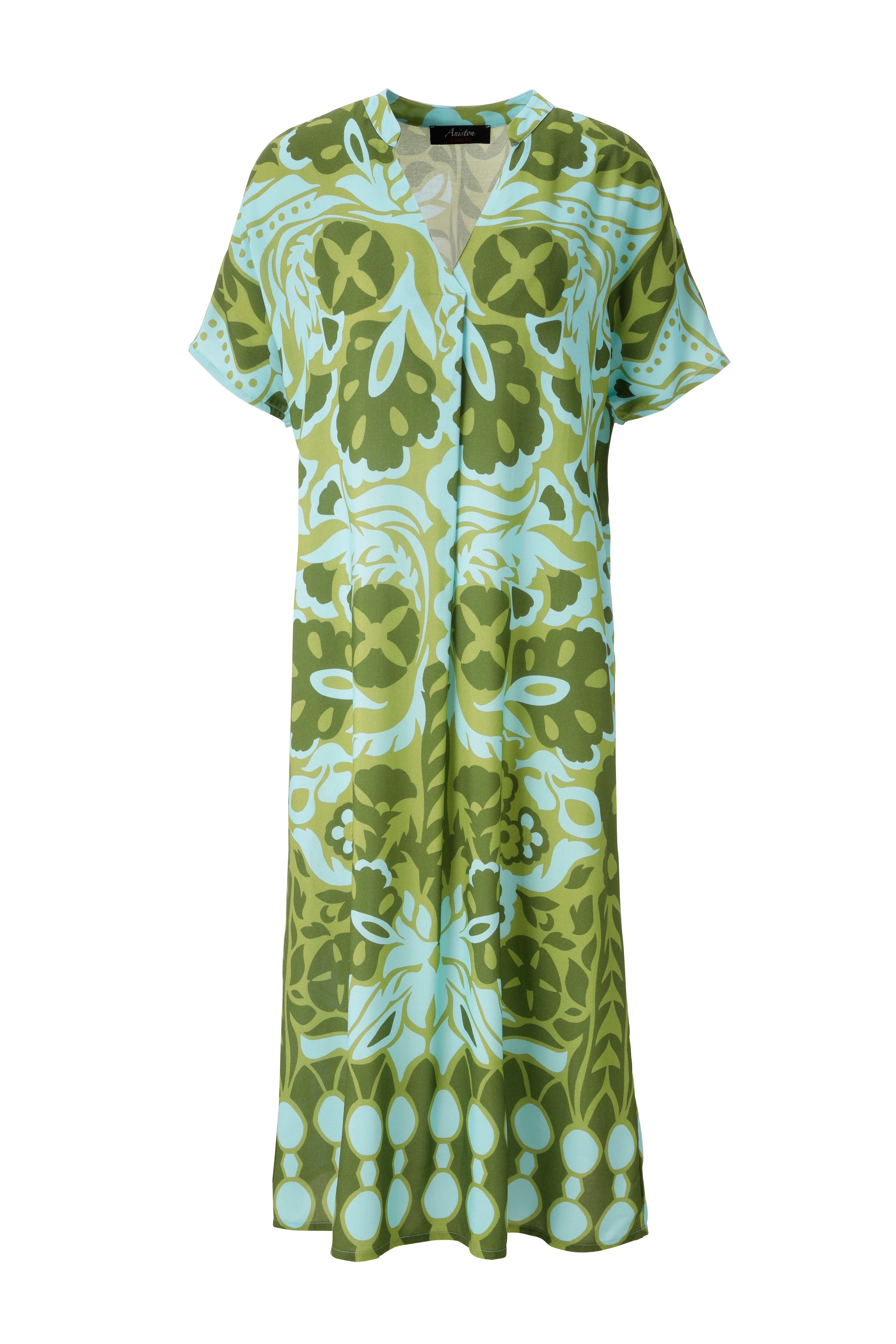 Aniston CASUAL Sommerkleid mit extravagantem, grafischen günstig online kaufen