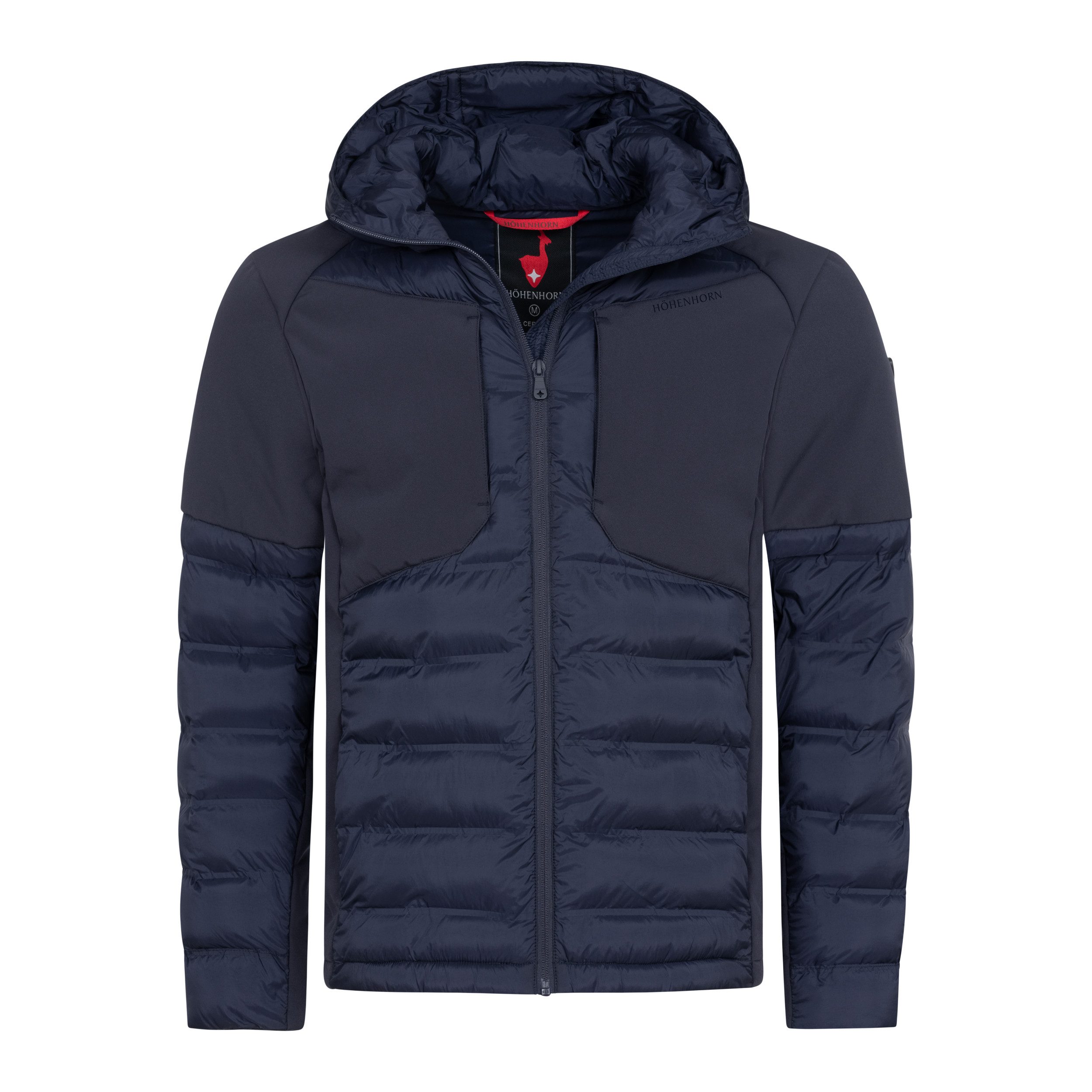 Hybridjacke Cerces Herren Steppjacke für Männer Softshell