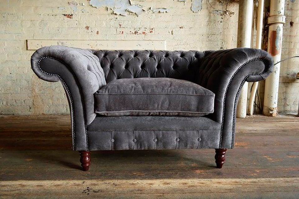 JVmoebel Chesterfield-Sessel, Chesterfield Sessel 1 Sitzer Design