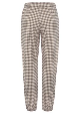 Triumph Schlafhose Mix & Match TROUSERS JERSEY X 01 Pyjamahose kartiert mit seitlichen Taschen