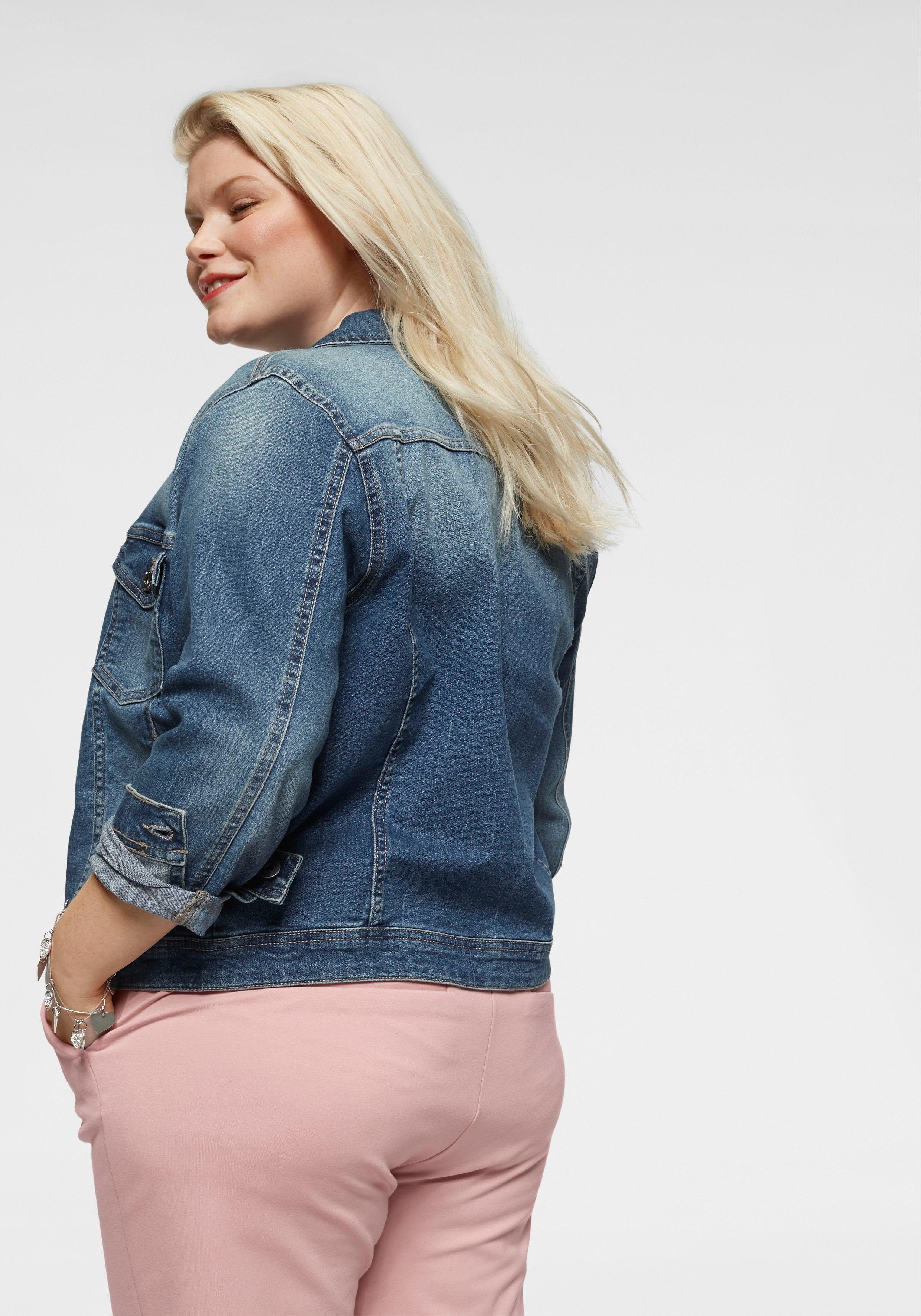 ONLY CARMAKOMA Jeansjacke CARWESPA LS JACKET günstig online kaufen