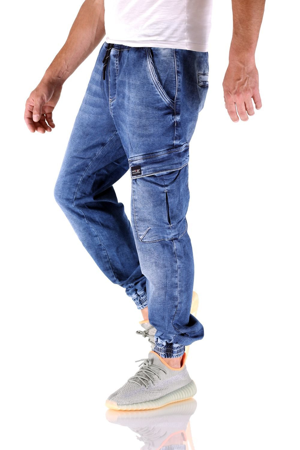 Cargojeans Big Seven Rick Super Flex Jogger Dark Vintage Herren Jeans Hose