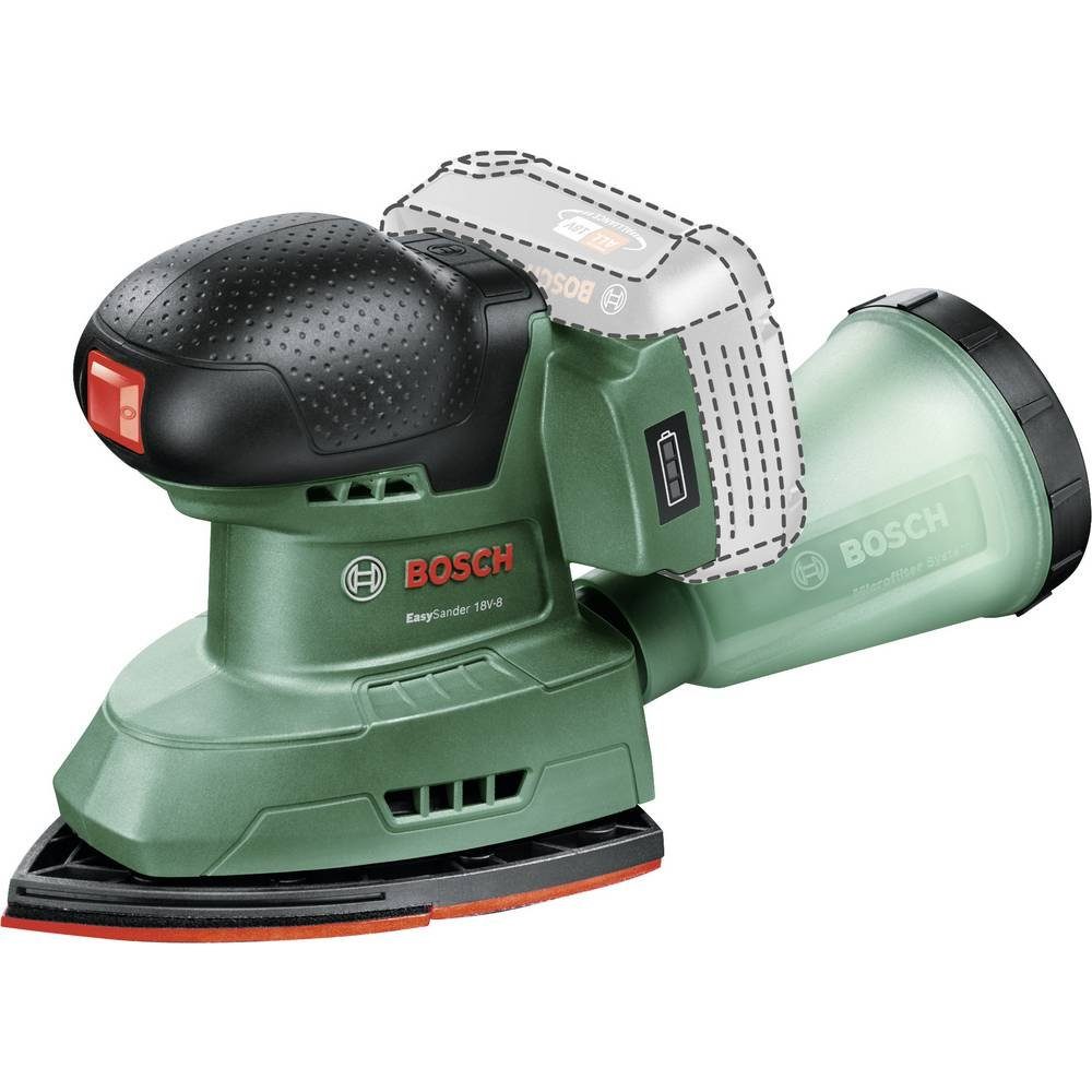 Bosch Home & Garden Multischleifer Exzenterschleifer 06033E3000, ohne Akku