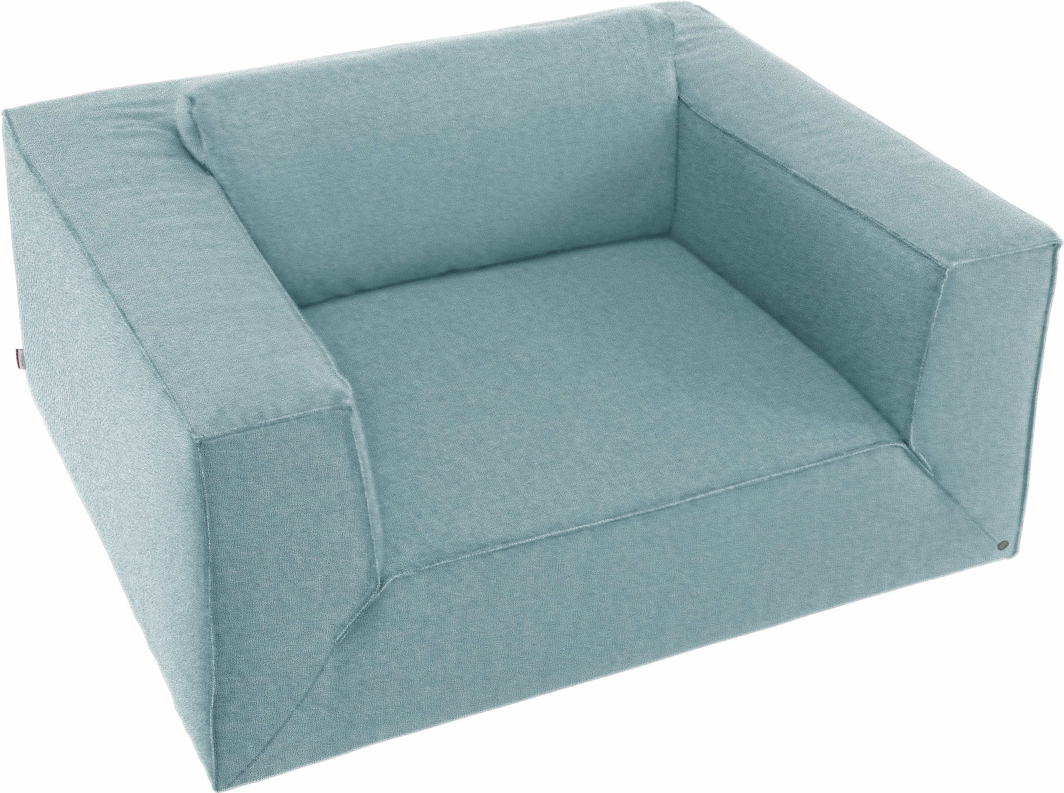 mit BIG TAILOR Sitztiefe, Stegkissen, Breite extra bequemen cm HOME große Loveseat STYLE, TOM CUBE 147