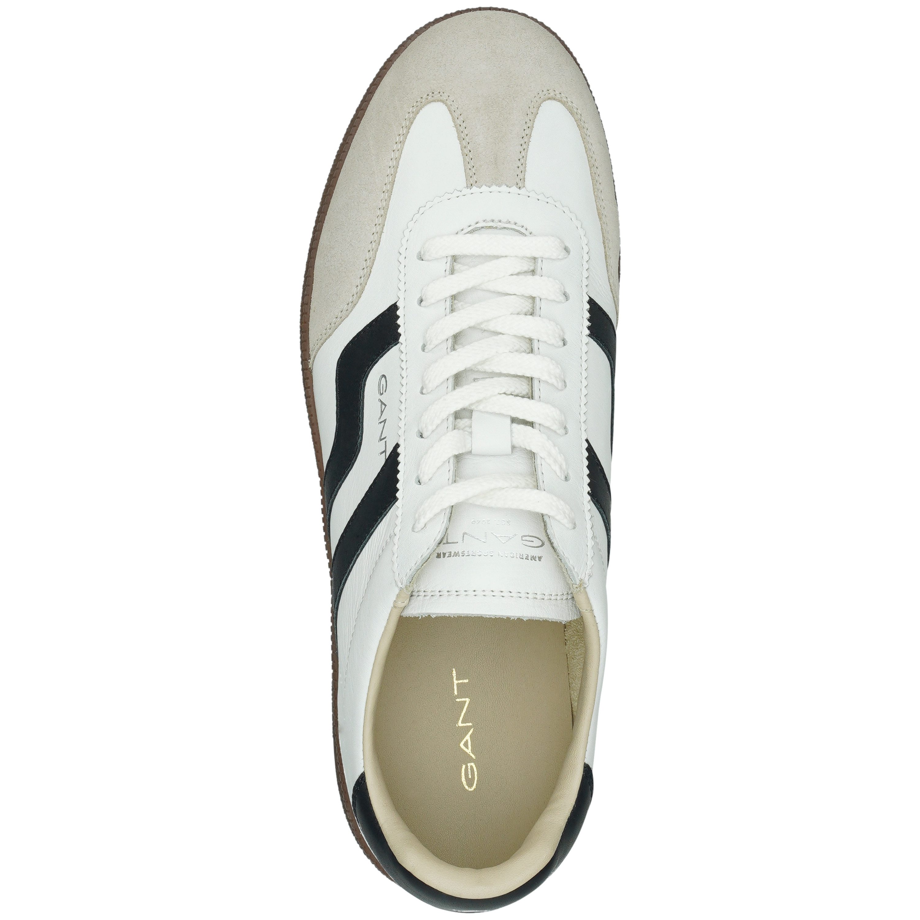 Gant Cuzmo Sneaker, Retro Sneaker, Lace-up shoe with leather interior