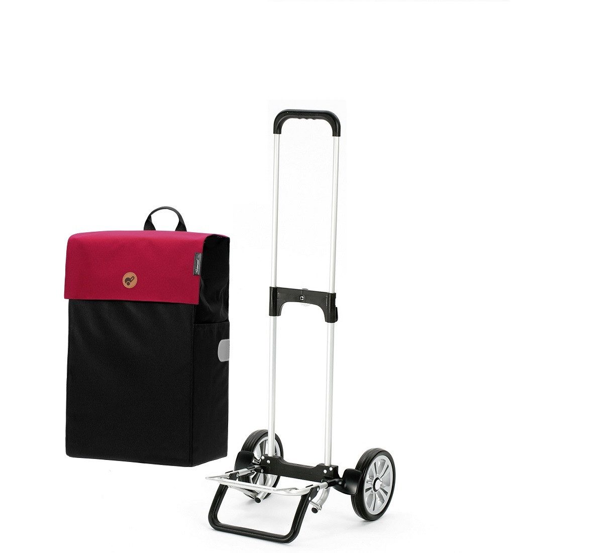 Einkaufstrolley Andersen Alu Star Shopper mit Tasche Hera in Rot oder Schwarz