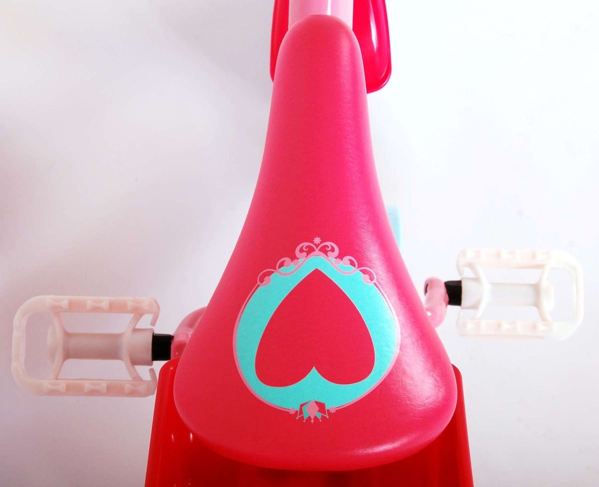 Volare Kinderfahrrad 12 Zoll Kinder Fahrrad Mädchenfahrrad Rad Bike Princess 21209-ch-it, Stützräder, Puppensitz, Korb