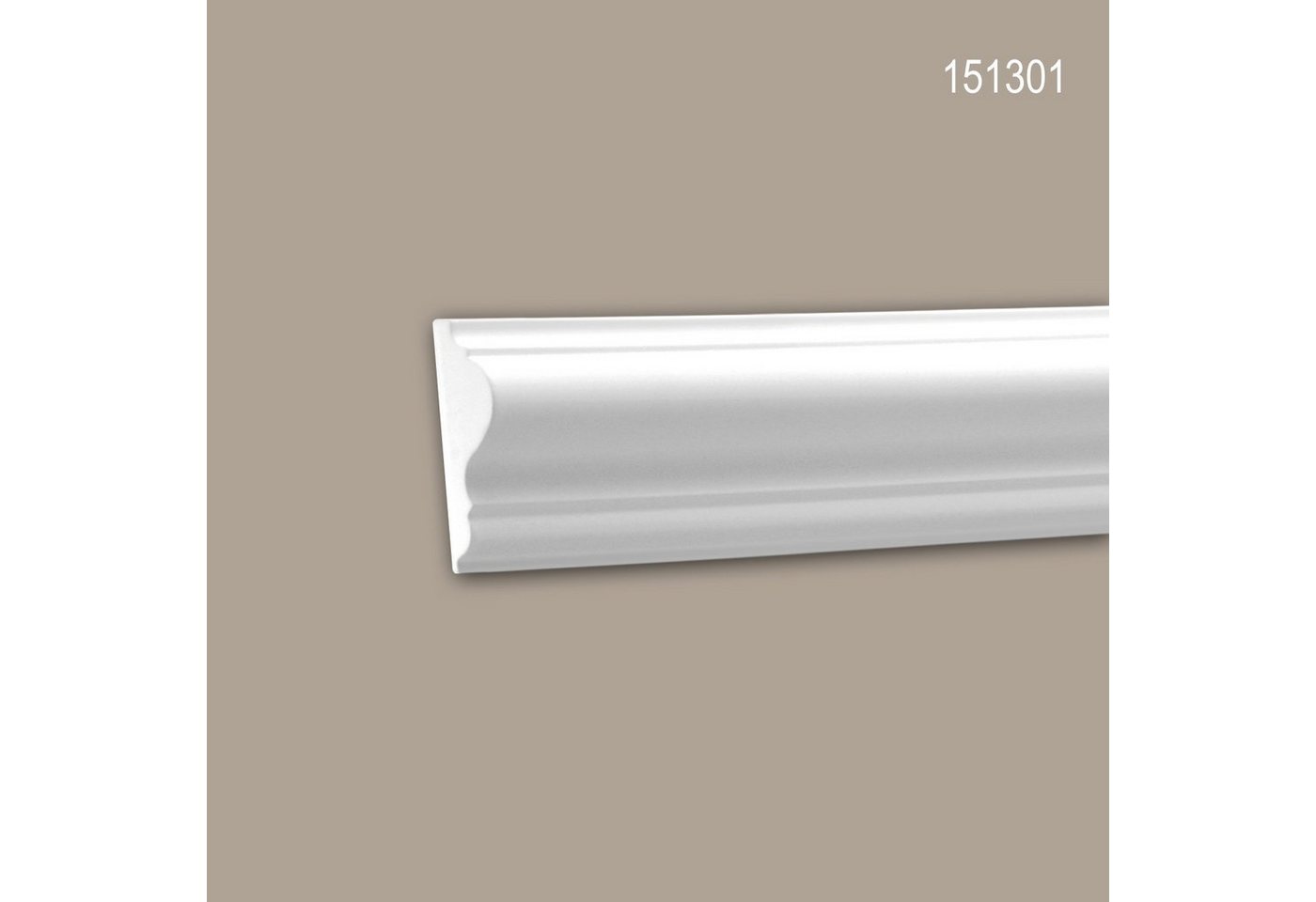 Thumbnail - Profhome Zierleiste 151301 Wand- und Friesleisten 1 Karton SET mit 48 Zierleisten 96 m, kleben, Polyurethan Hartschaum, ...