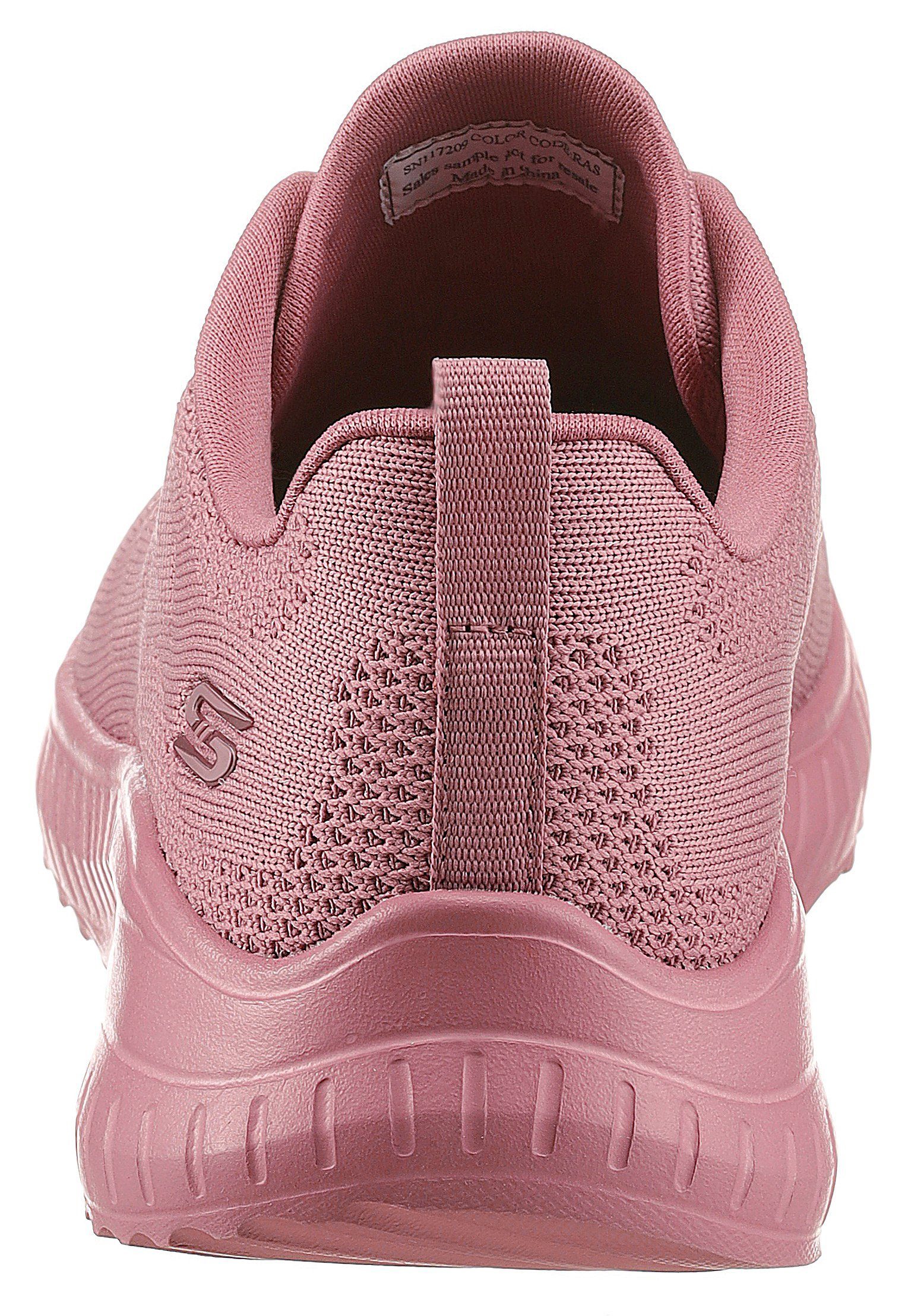 Sneaker OFF himbeere Skechers SQUAD BOBS FACE mit Innensohle CHAOS komfortabler