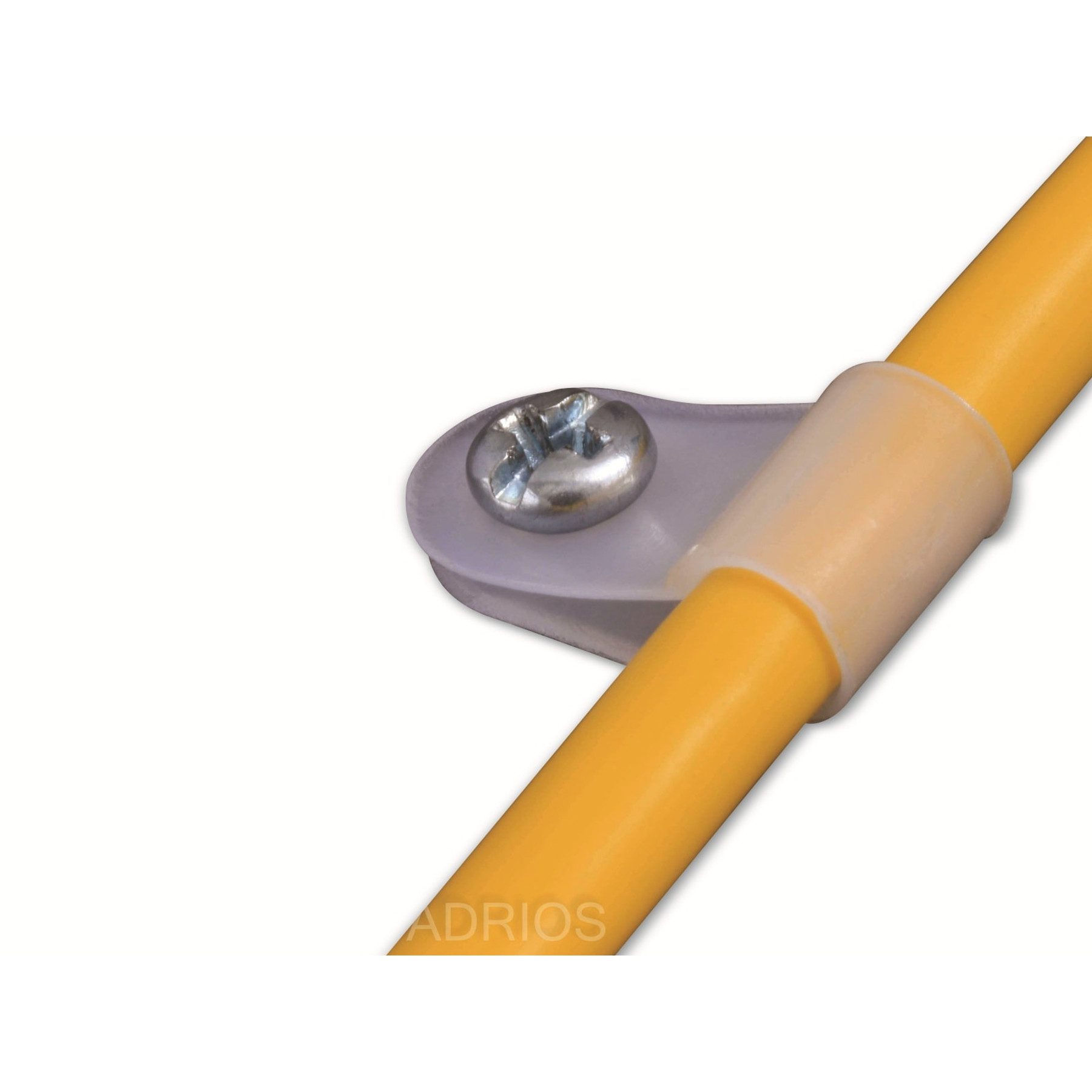 Quadrios Rohrschelle QUADRIOS Befestigungsschelle 22CA151, Natural, 19 mm, 50 Stück