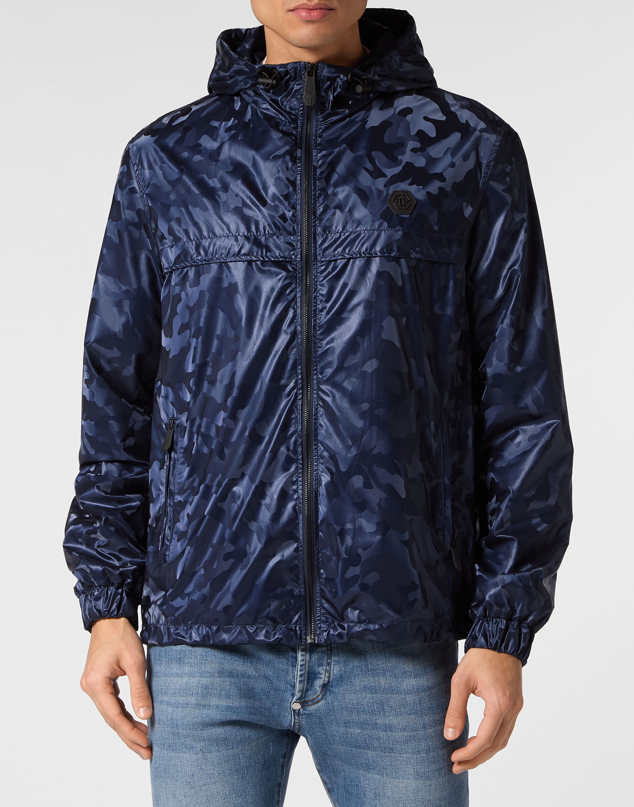 PHILIPP PLEIN Windbreaker Camouflage