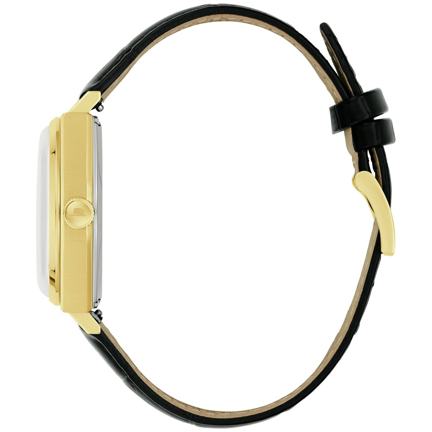 Bulova Mechanische Uhr Bulova Frank Sinatra 97B243, Armbanduhr, Damenuhr, Herrenuhr, Lederarmband, analog, Big Date