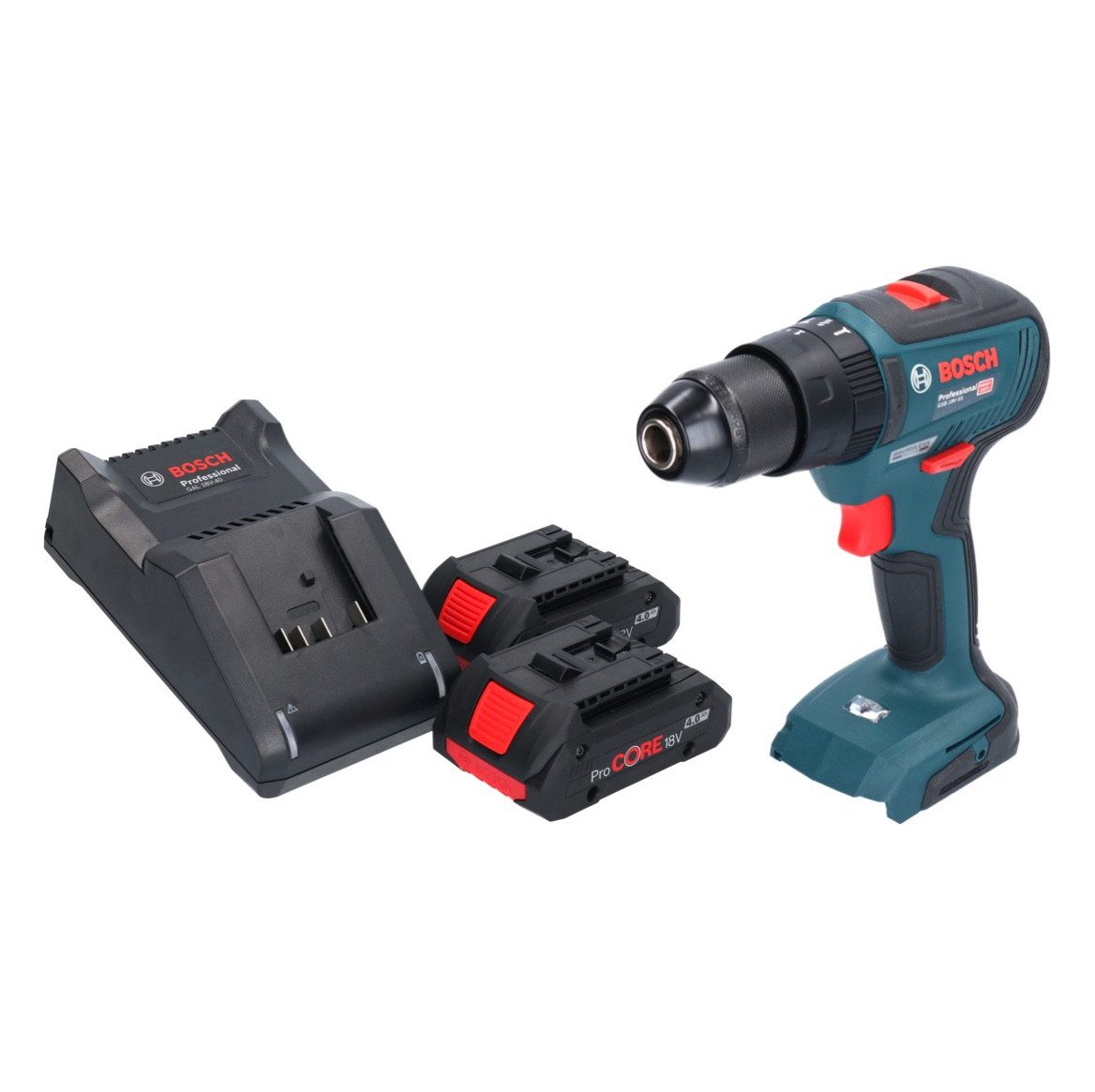 Bosch Professional Akku-Schlagbohrschrauber GSB 18V-55 Professional Akku Schlagbohrschrauber 18 V 55 Nm Brushless