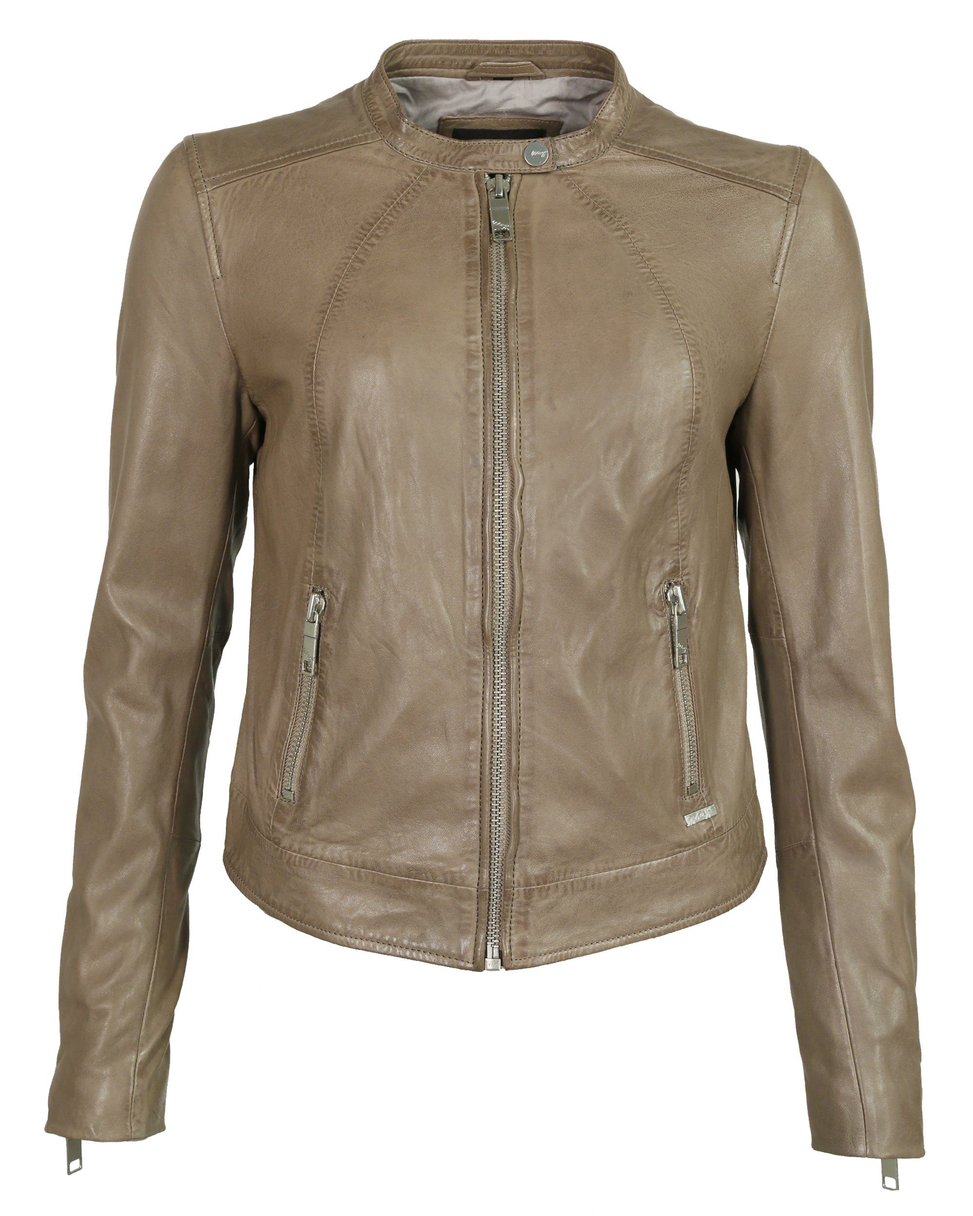 Grenada Maze mud Lederjacke