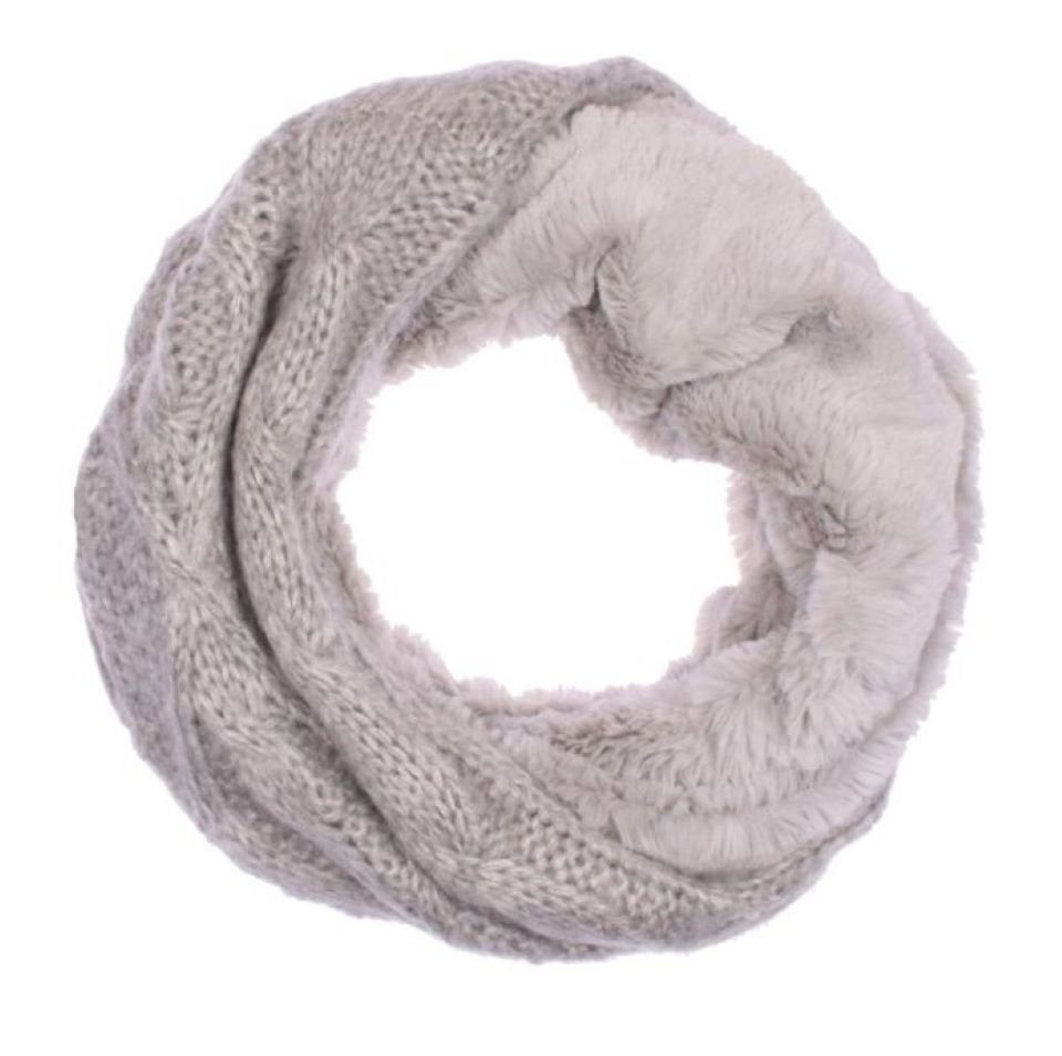Schal Winter Damen Loop Schal » Loopschal mit Wendemöglichkeit