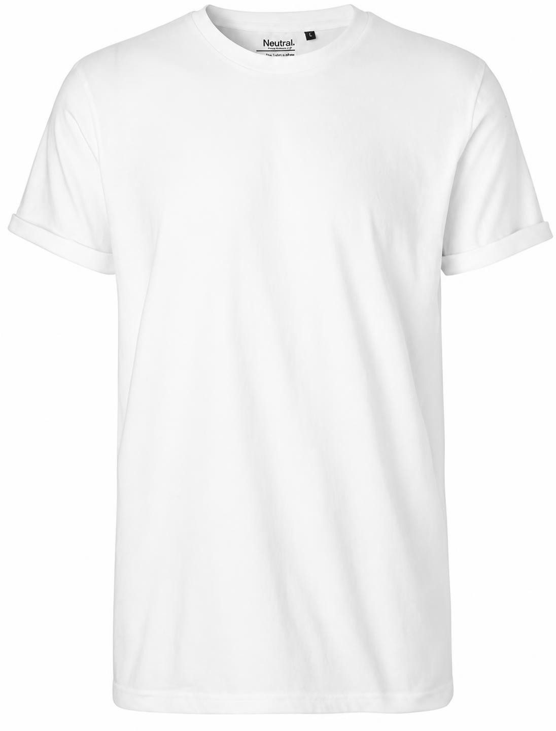 Neutral Rundhalsshirt Herren Roll Up Sleeve T-Shirt / 100% Fairtrade Baumwolle. € 22,80, (€ 22,80 pro 1 Stk).
