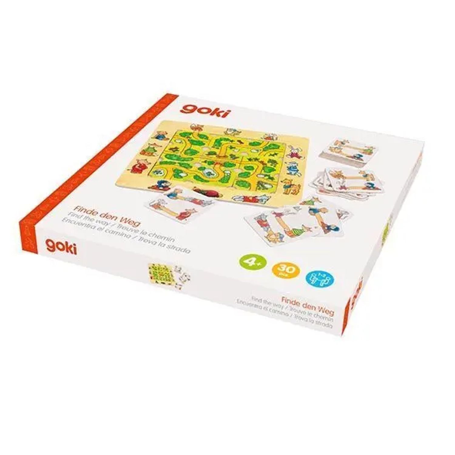 Gollnest & Kiesel Spiel Legespiel Finde den Weg