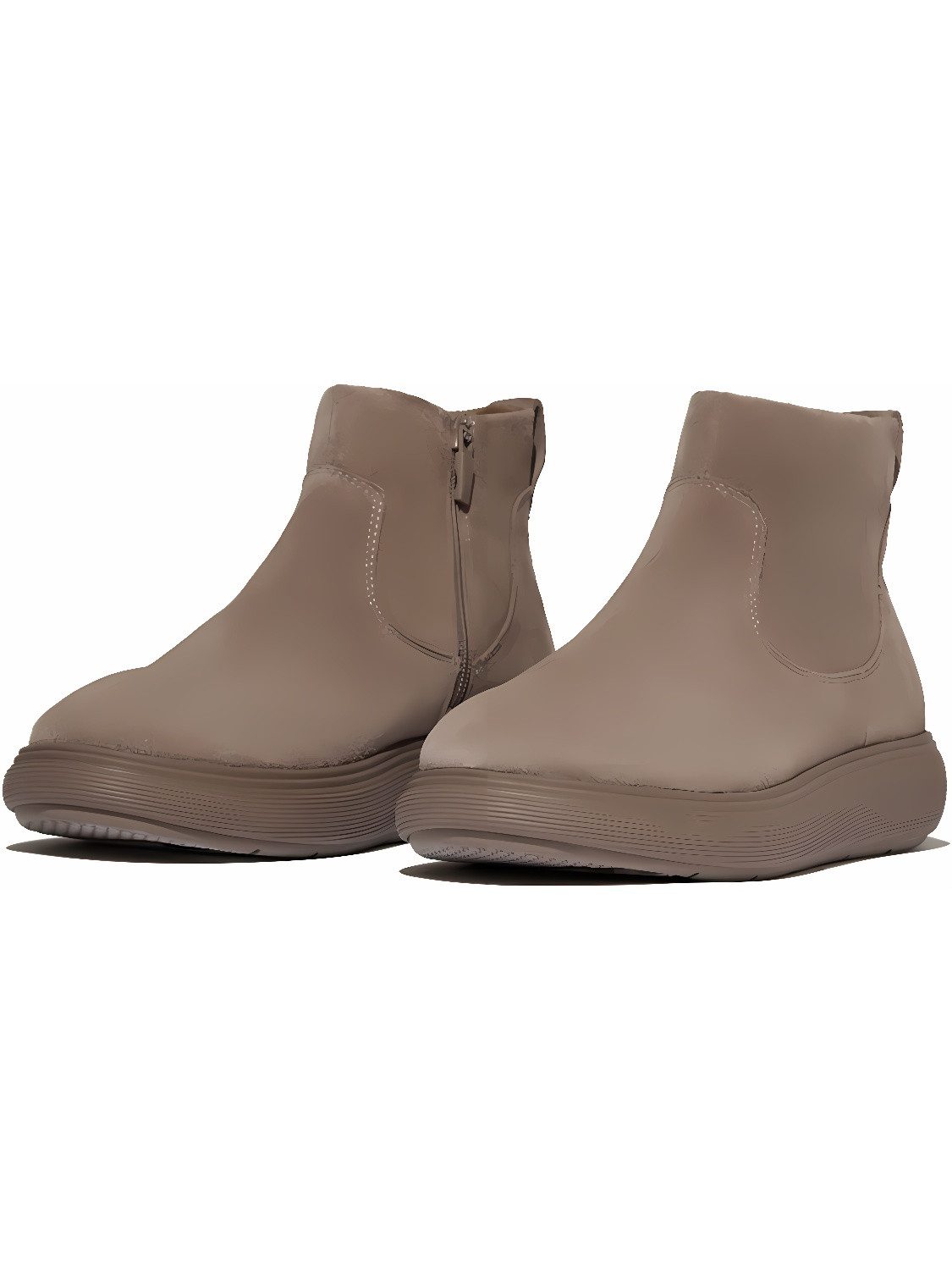 Fitflop IQ-Comff Suede Zip Ankle Boots Stiefel
