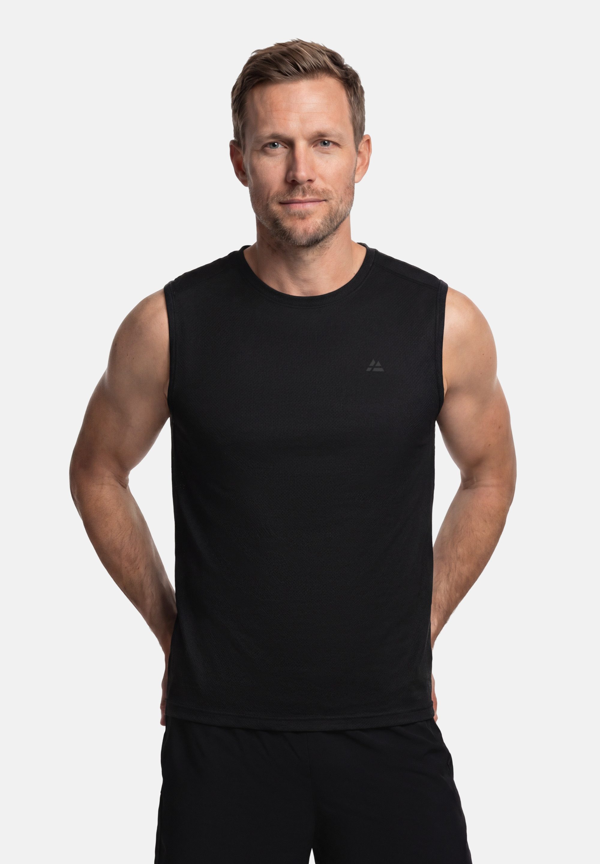 DANISH ENDURANCE Tanktop Momentum Running 2er Pack Sport Tank Top Herren mit atmungsaktivem Mesh & Komfort